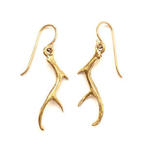 Antler Earrings Featured on TheZoeReport.com