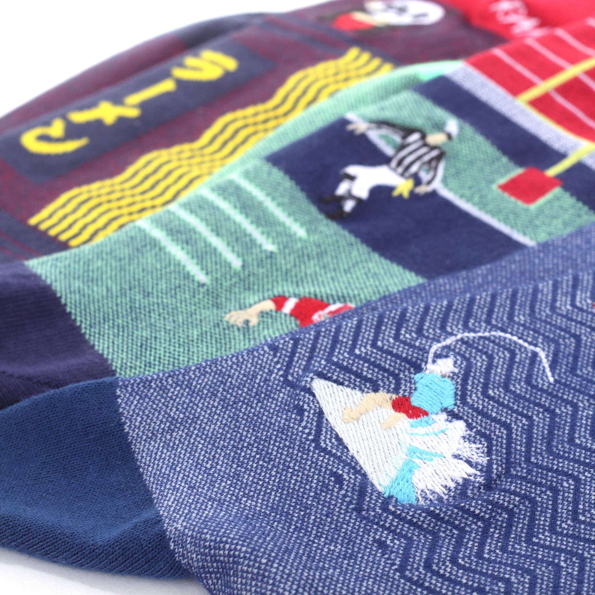 Cast King - Fishing Themed Embroidered Pima Socks