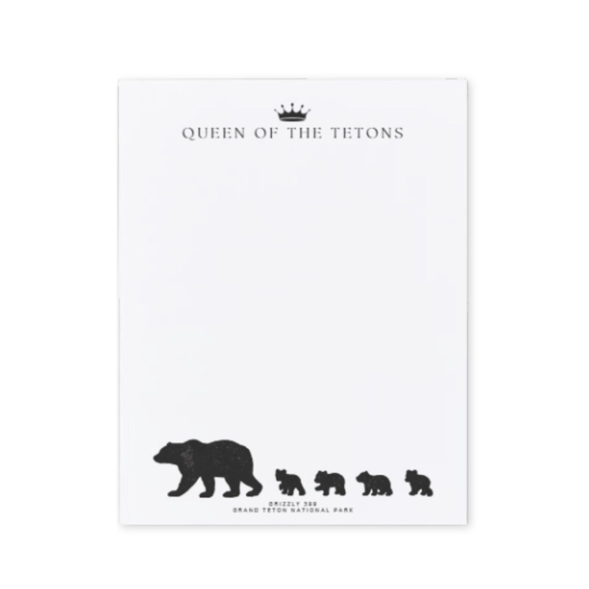 Grizzly 399 Notepad