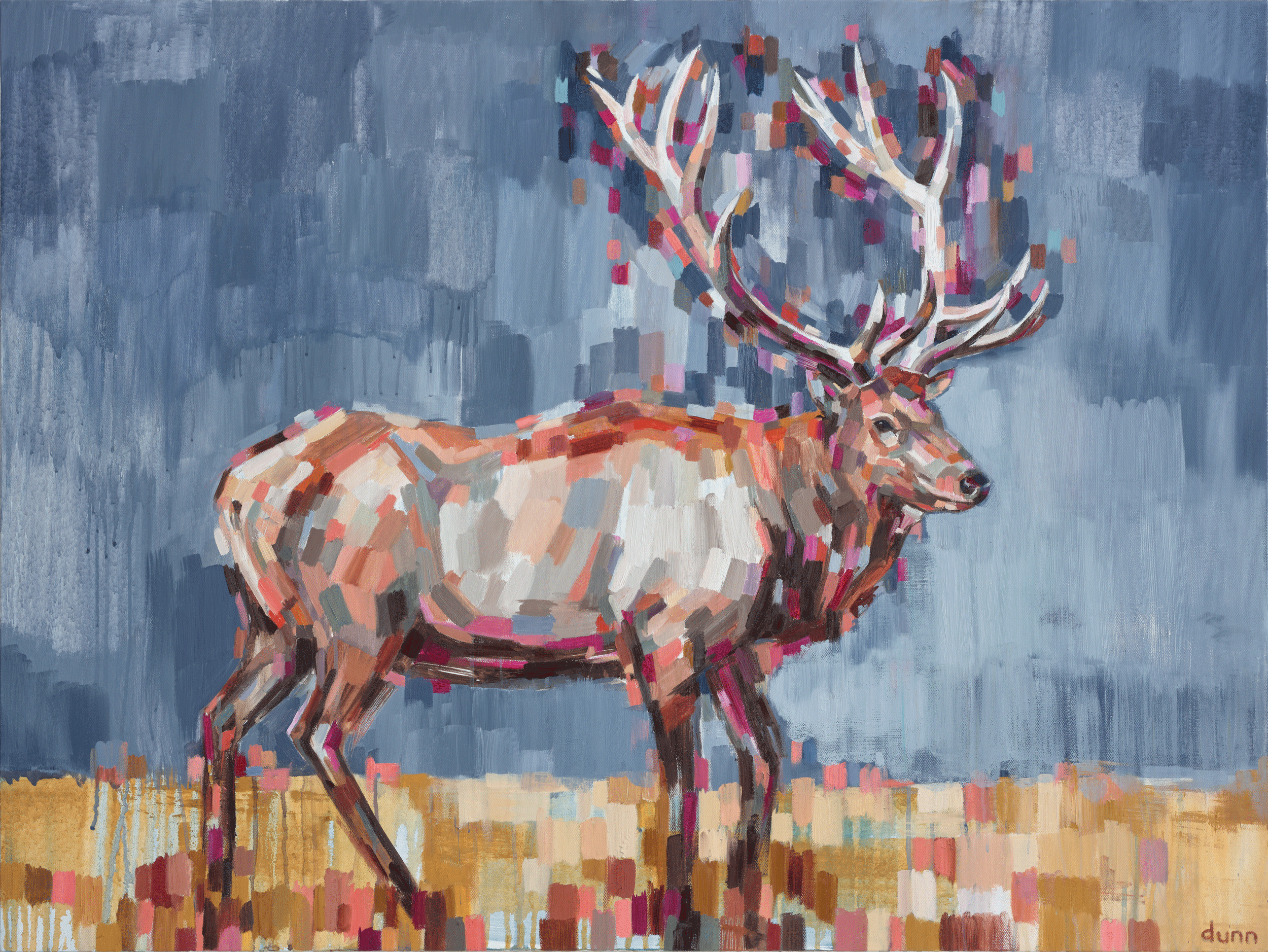 Bull Elk Archival Print