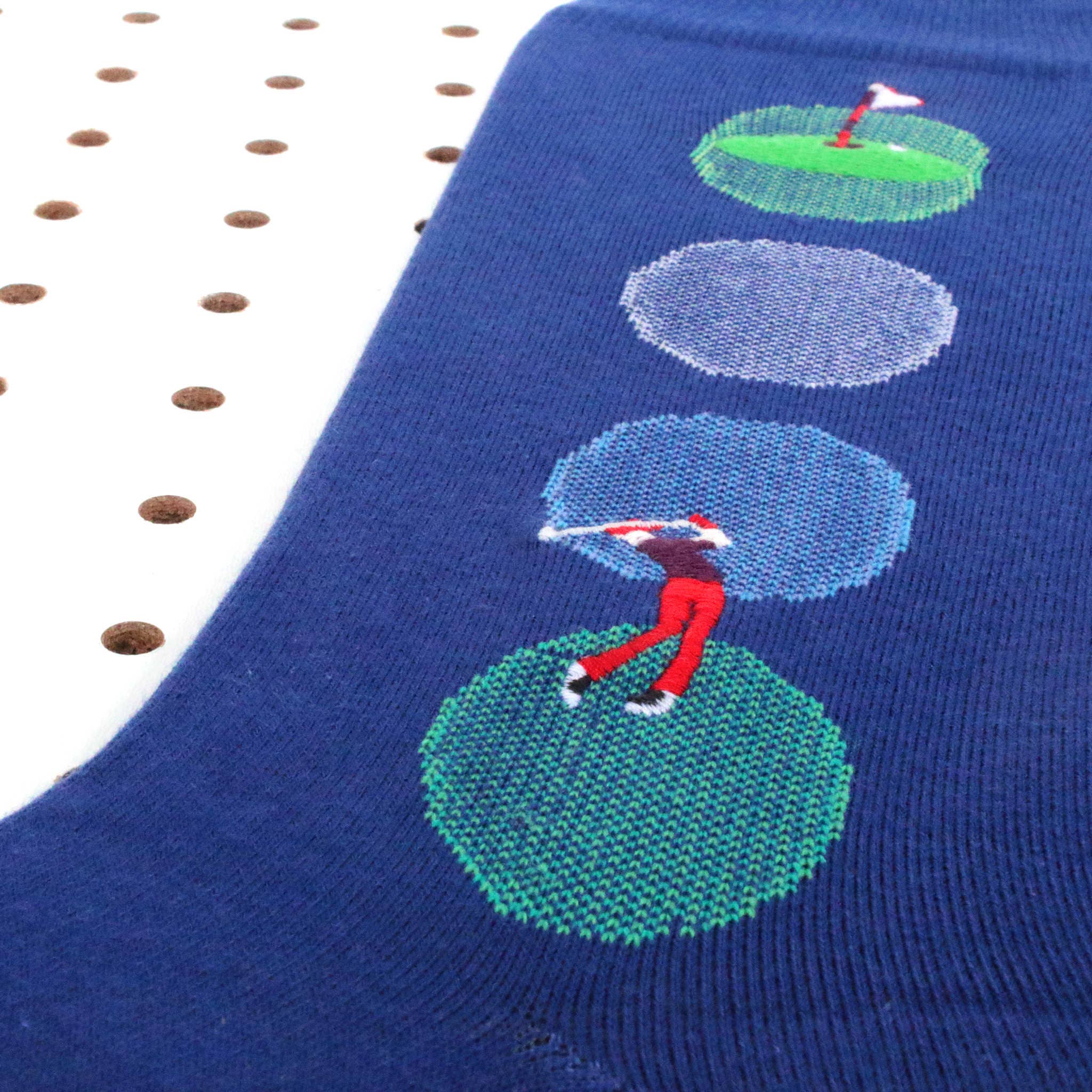 Golf Clap - Golfing Themed Embroidered Pima Socks