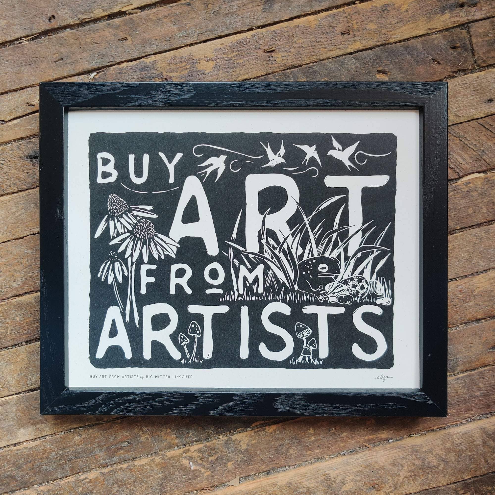 Buy Art from Artists Linoprint