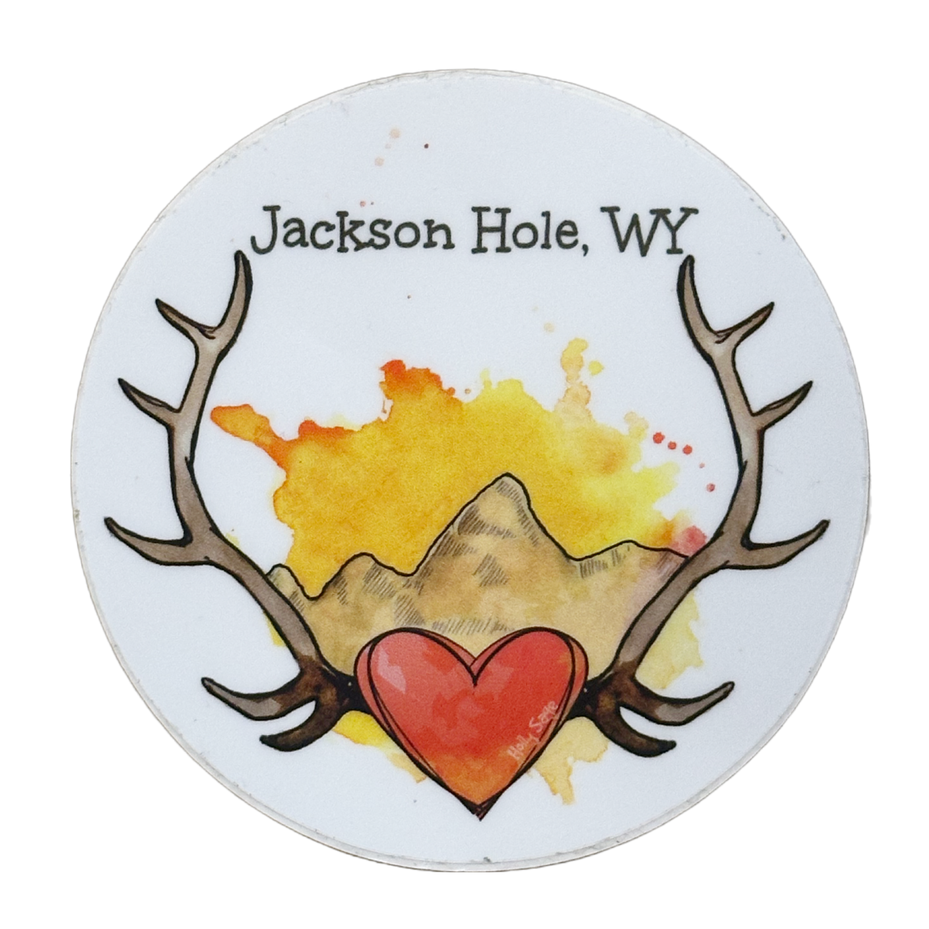 Jackson, WY Sticker