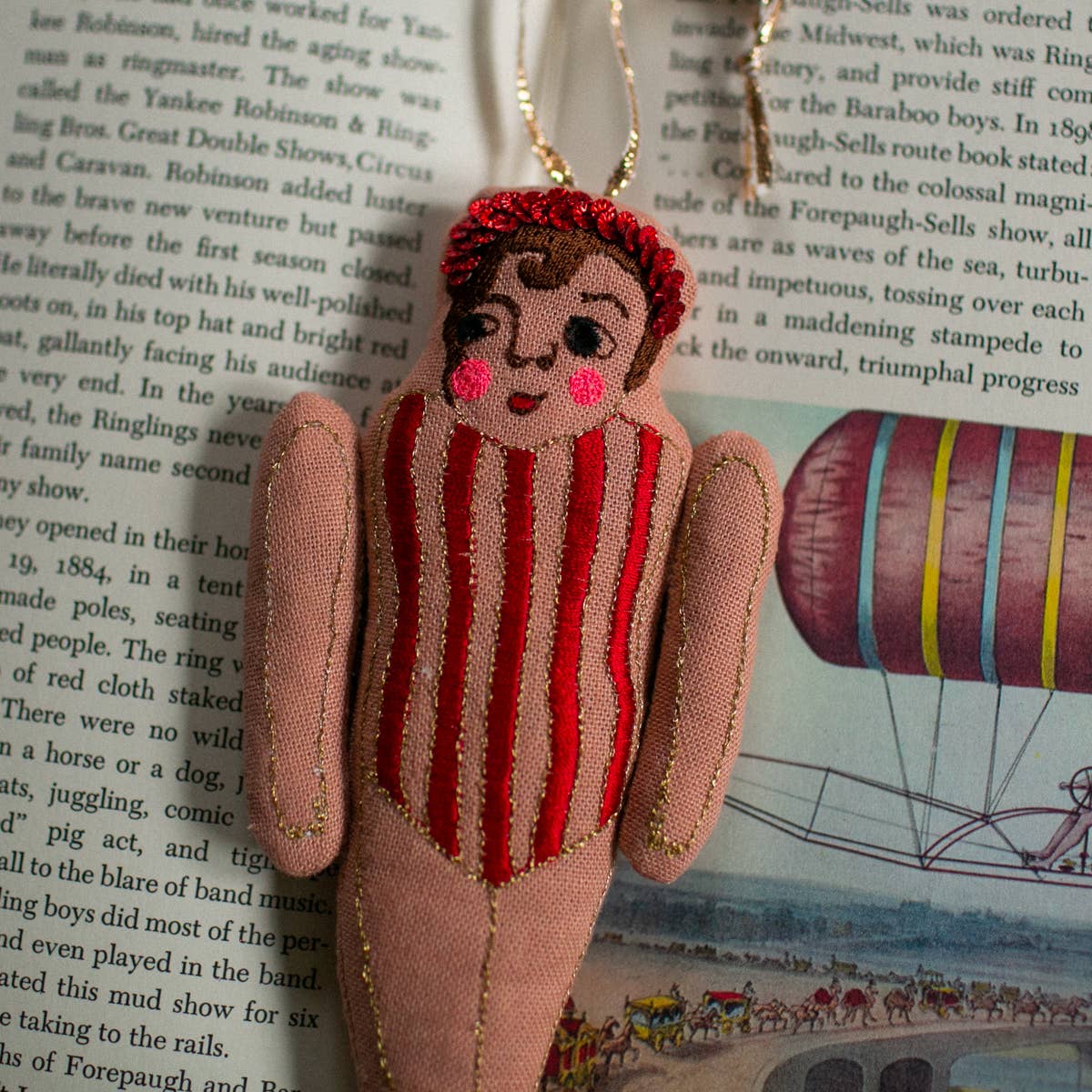Chubby Carnival Babies Ornament