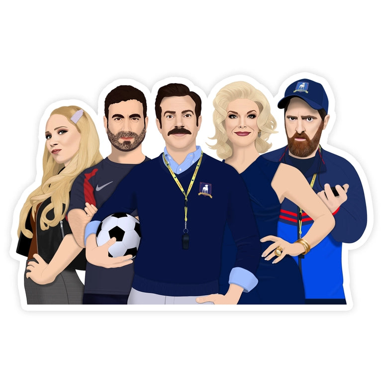 Ted Lasso Sticker