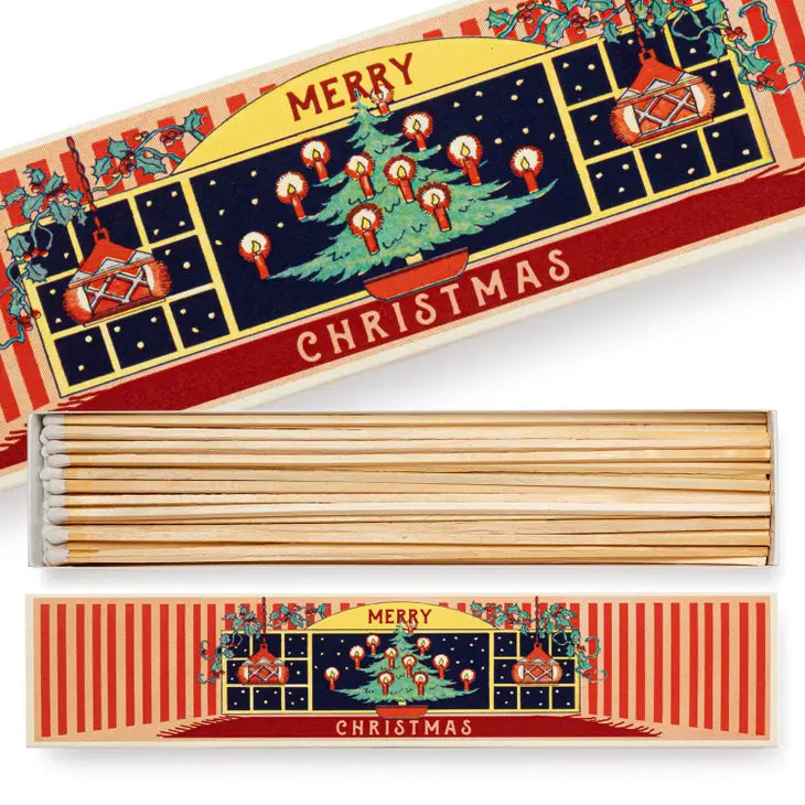 Christmas At Home Long Matchbox