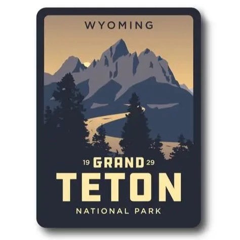 GTNP Wyoming Sticker