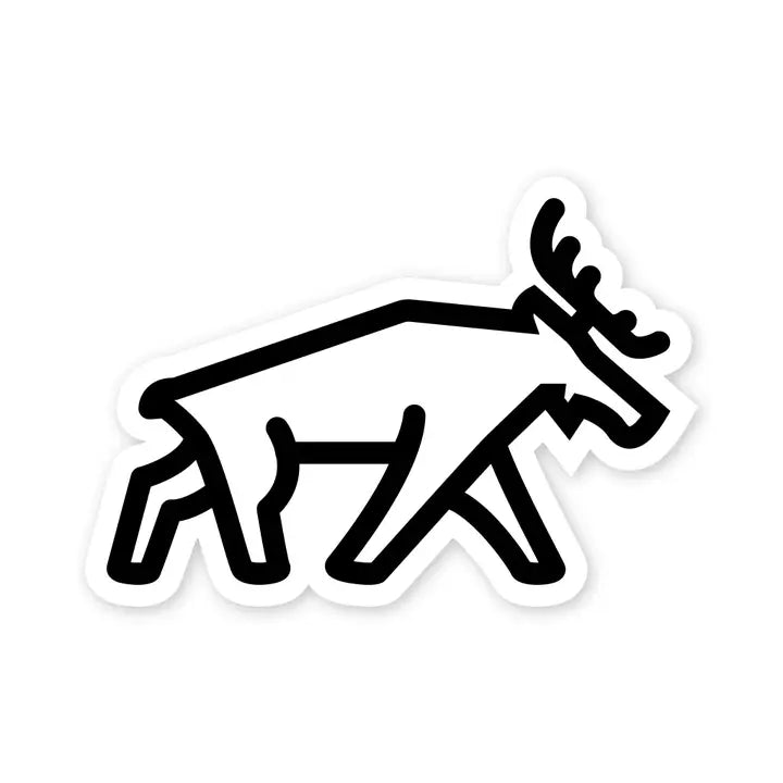 Moose Sticker