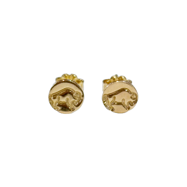 Bison Stud Earrings