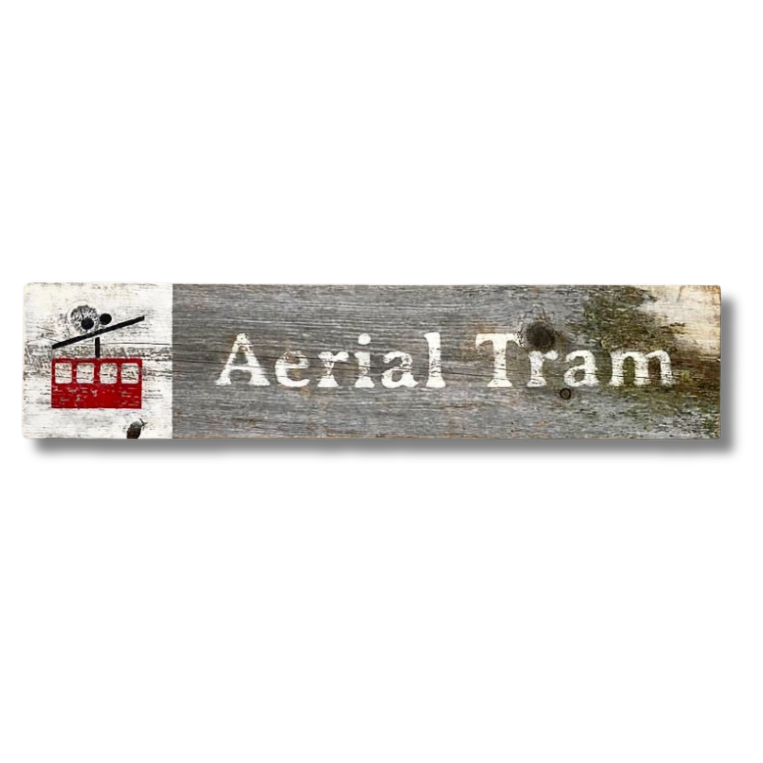 Aerial Tram Barnwood Sign