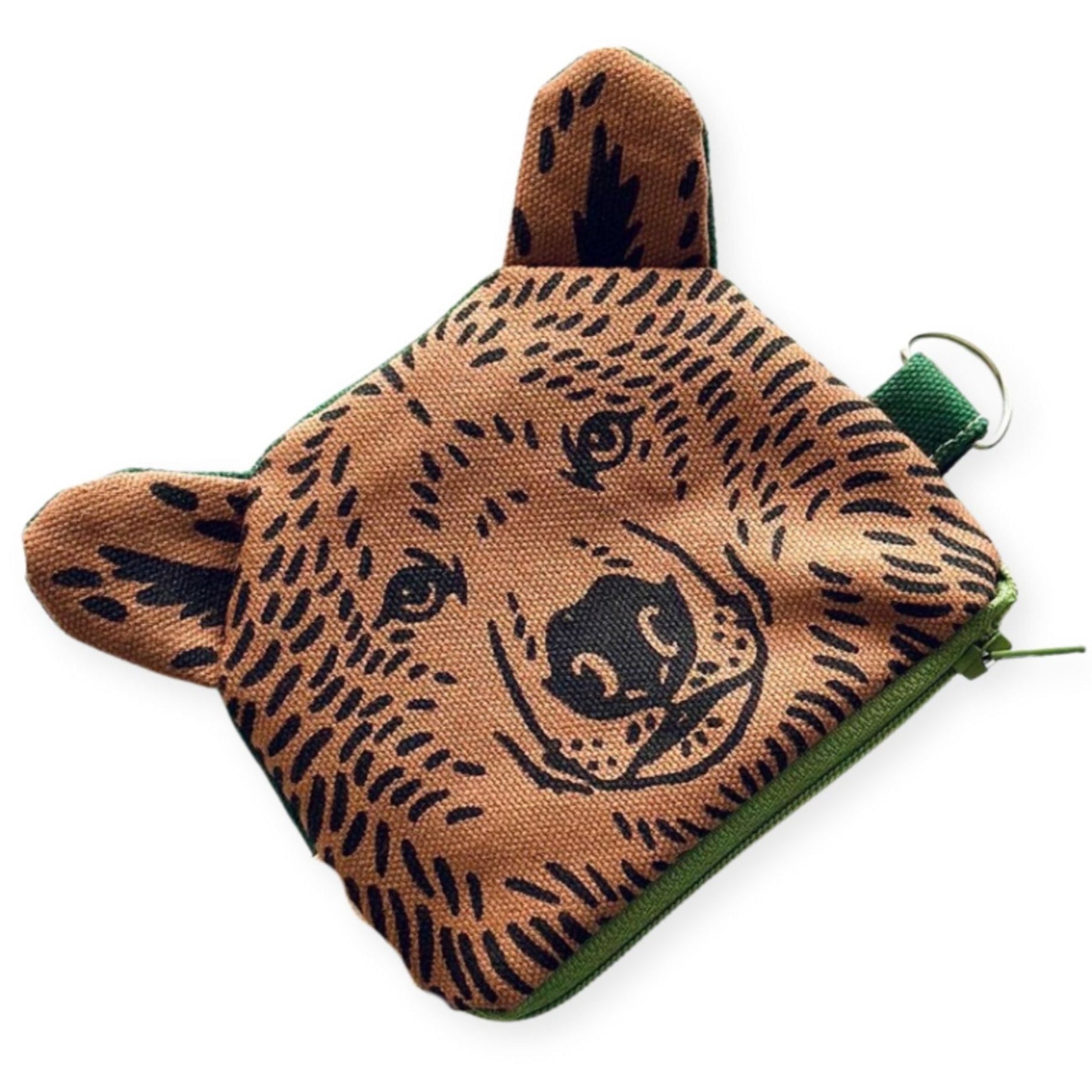 Bear zip pouch