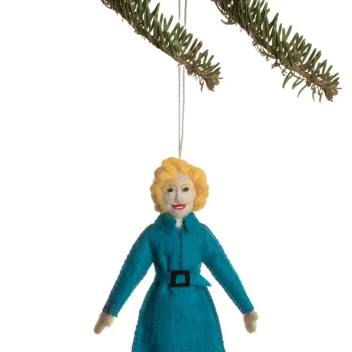 Betty White Ornament