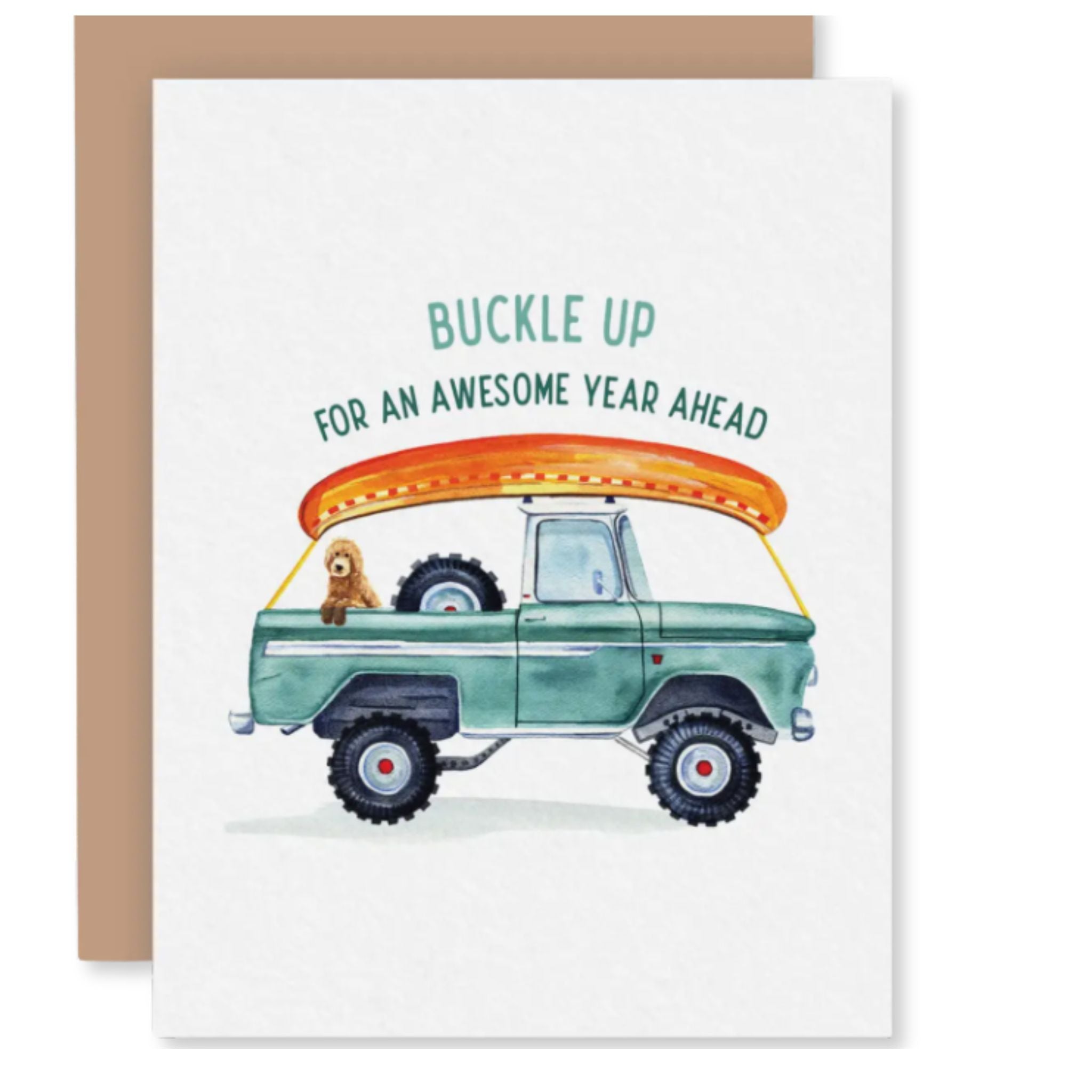 Buckle Up Birthday Card