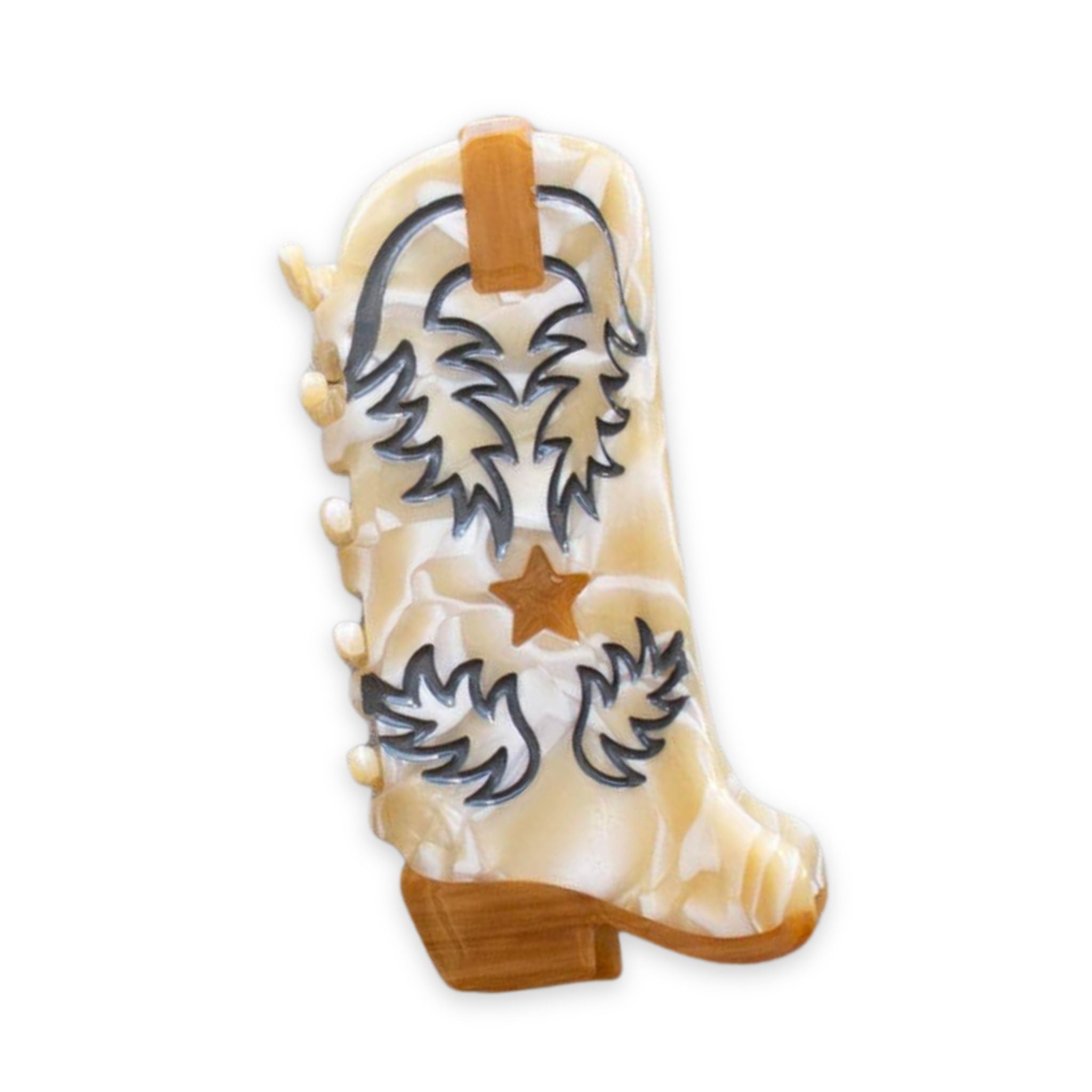 The Classic Western Boot Hair Clip
