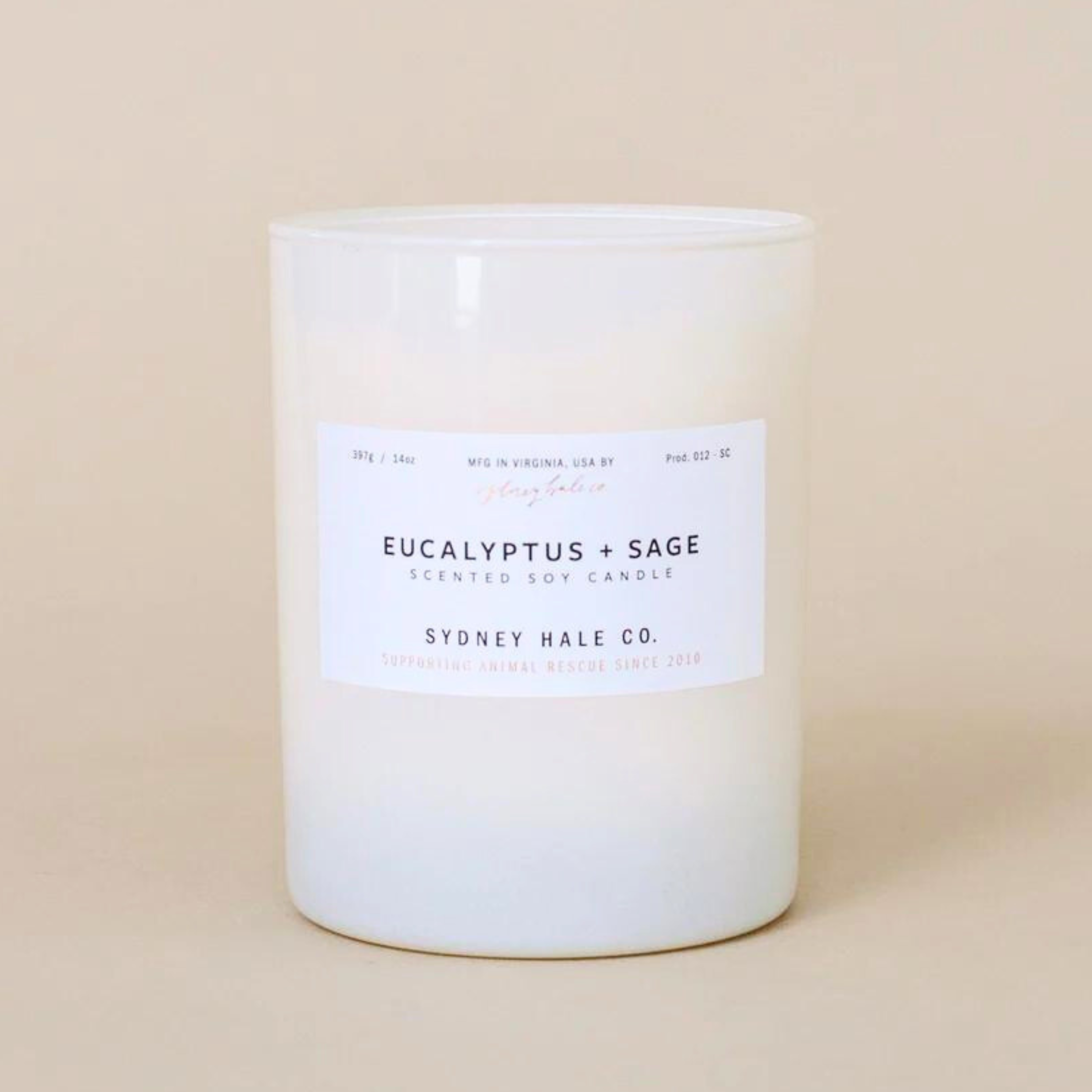 Sydney Hale Candle - Eucalyptus & Sage