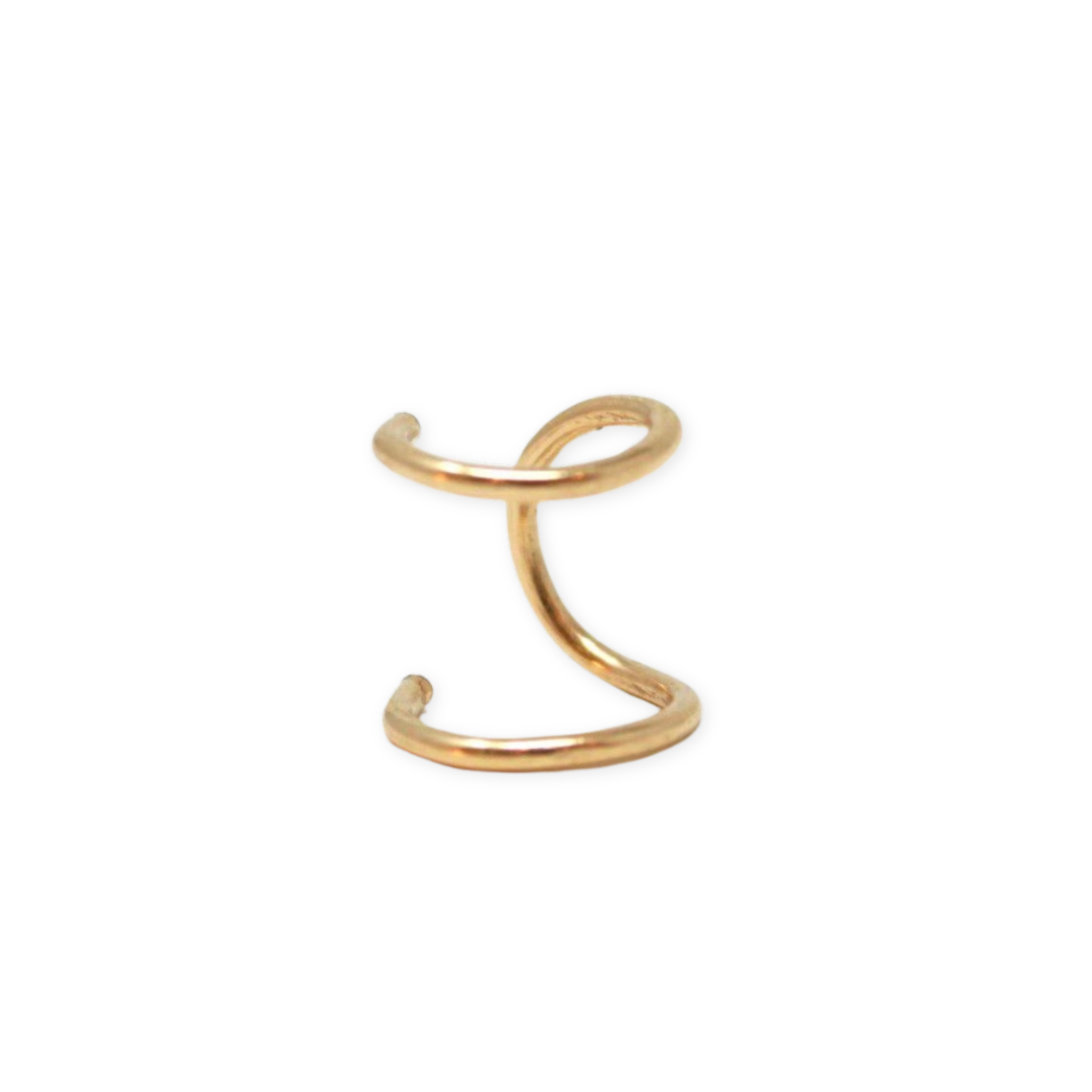 double piercing ear cuff