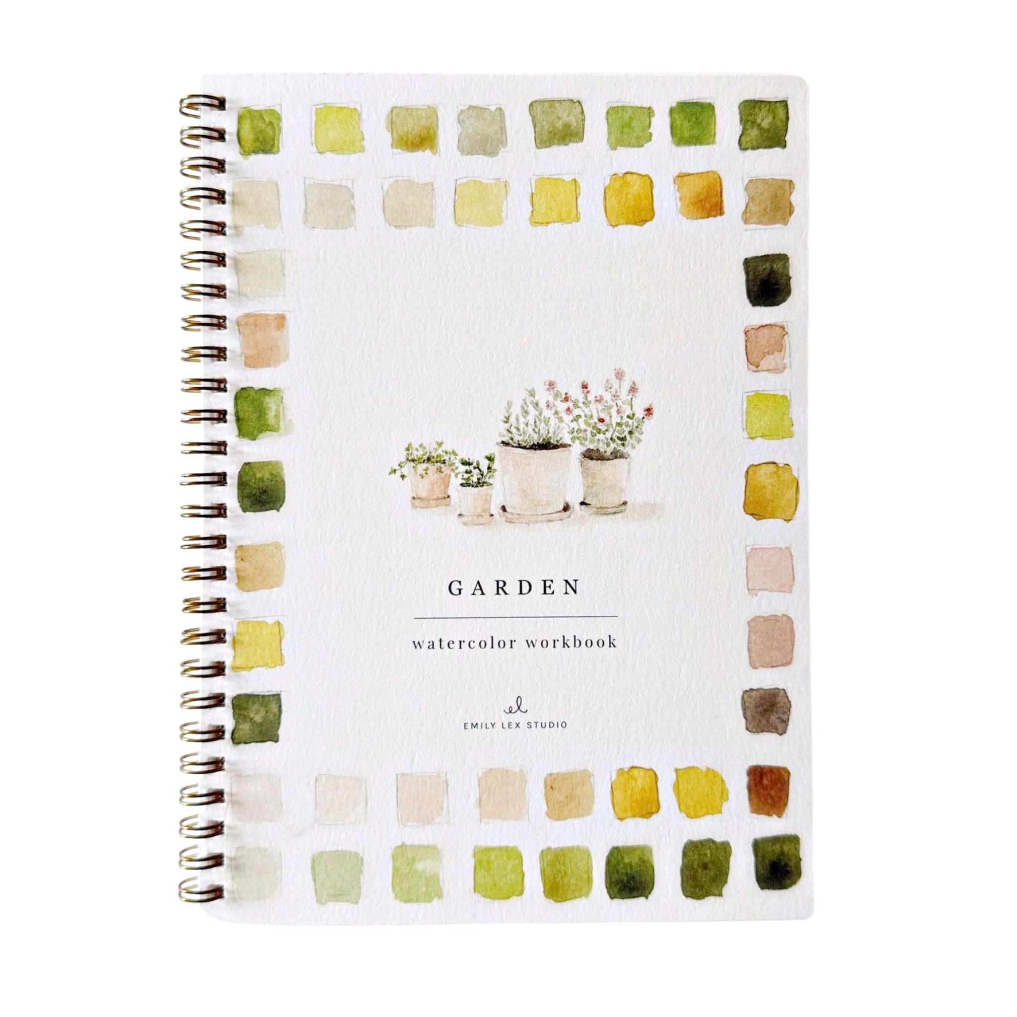 A watercolor experience notebook