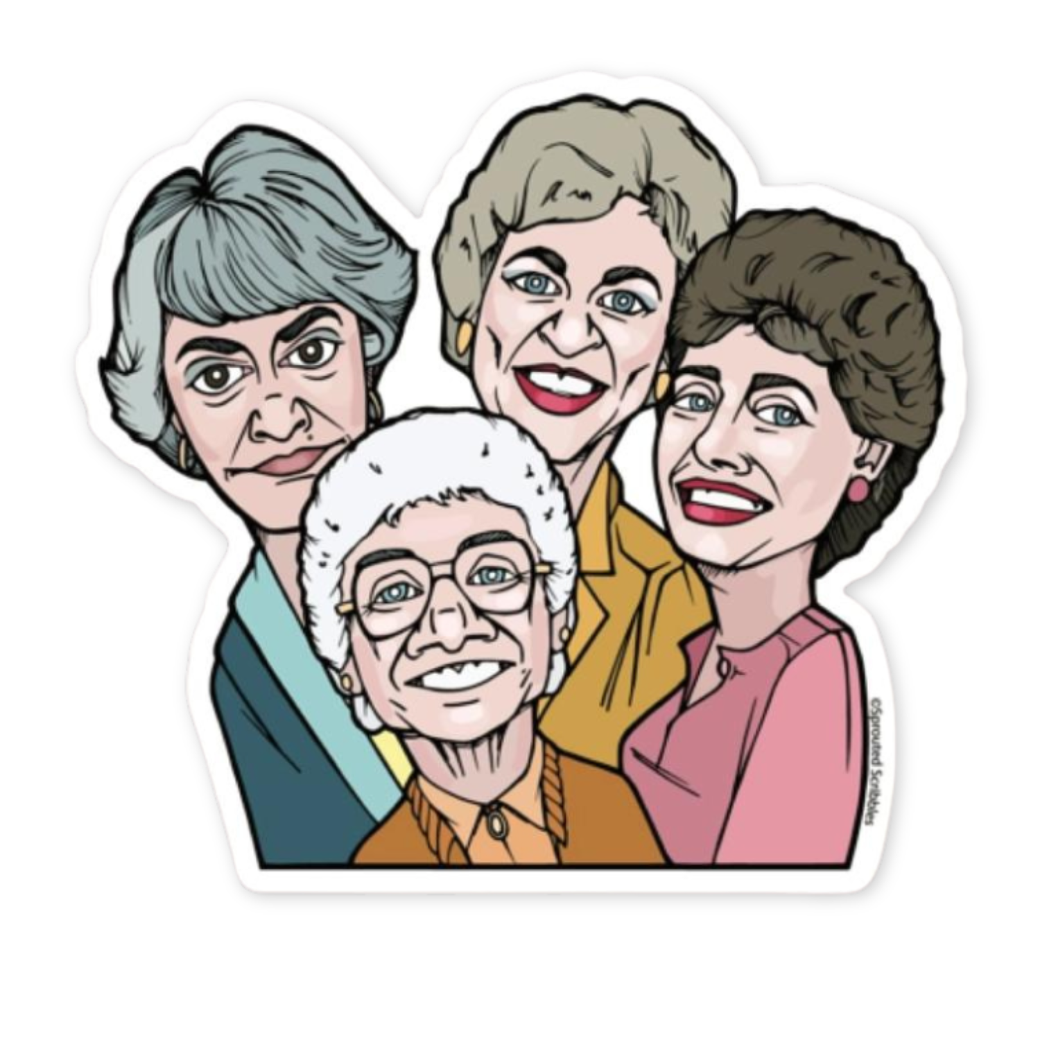 Golden Girls Sticker