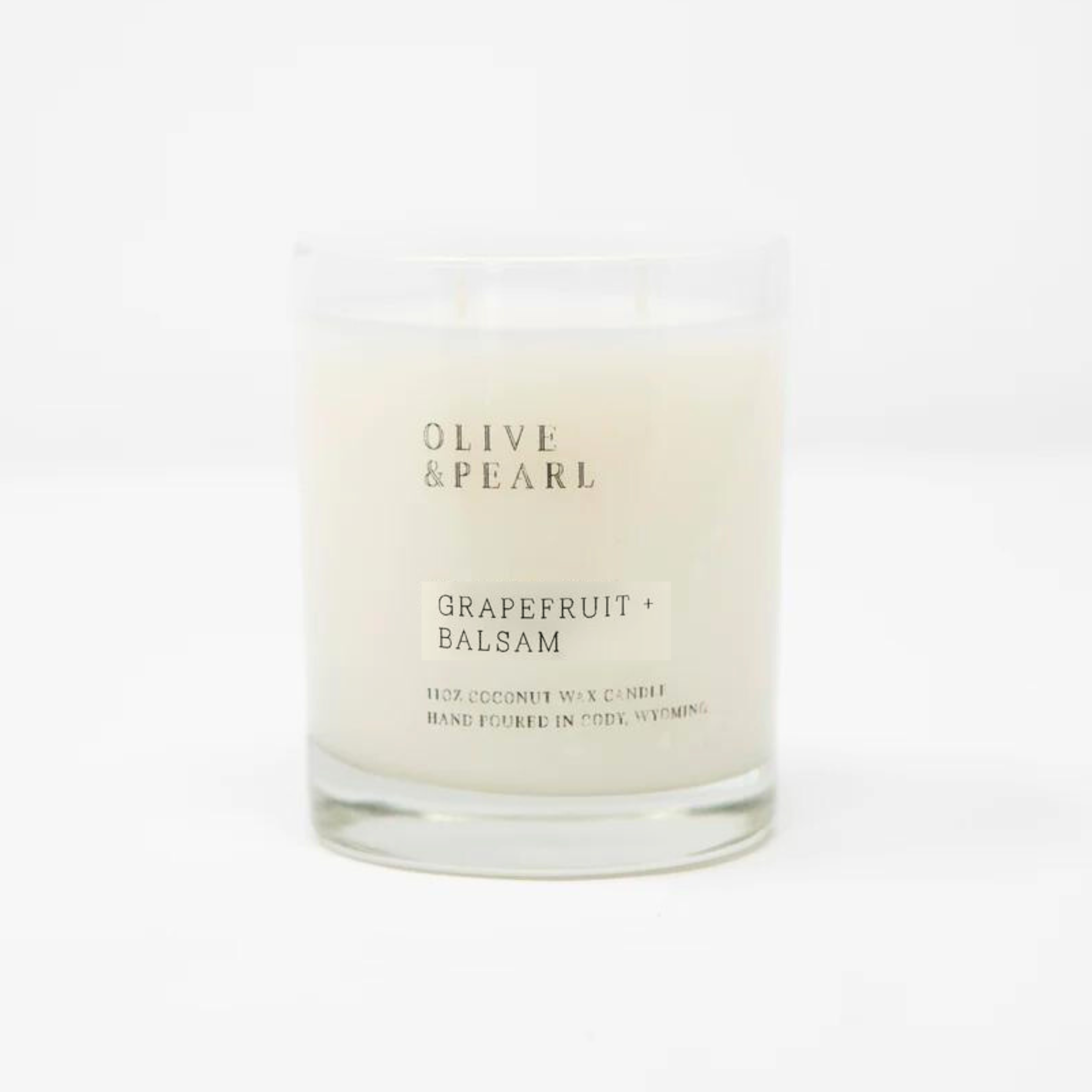 Olive & Pearl Candle - Grapefruit + Balsam