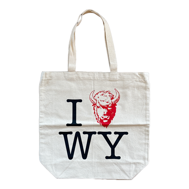 I Blank WY Market Tote Bags