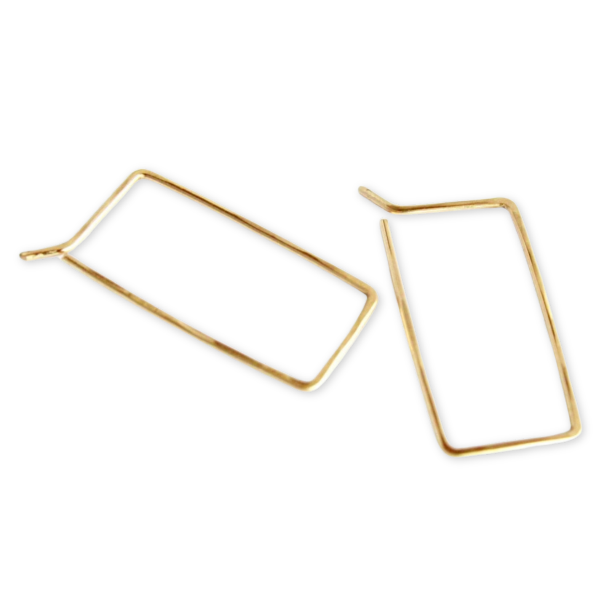 small rectangular hoops
