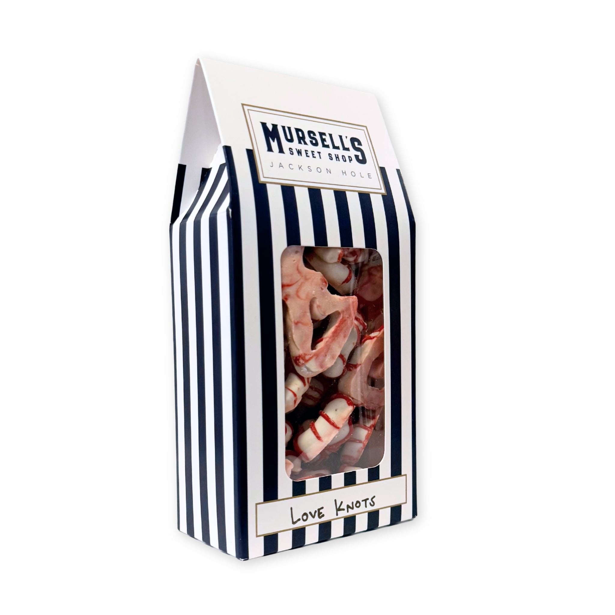 Yogurt covered heart pretzels.