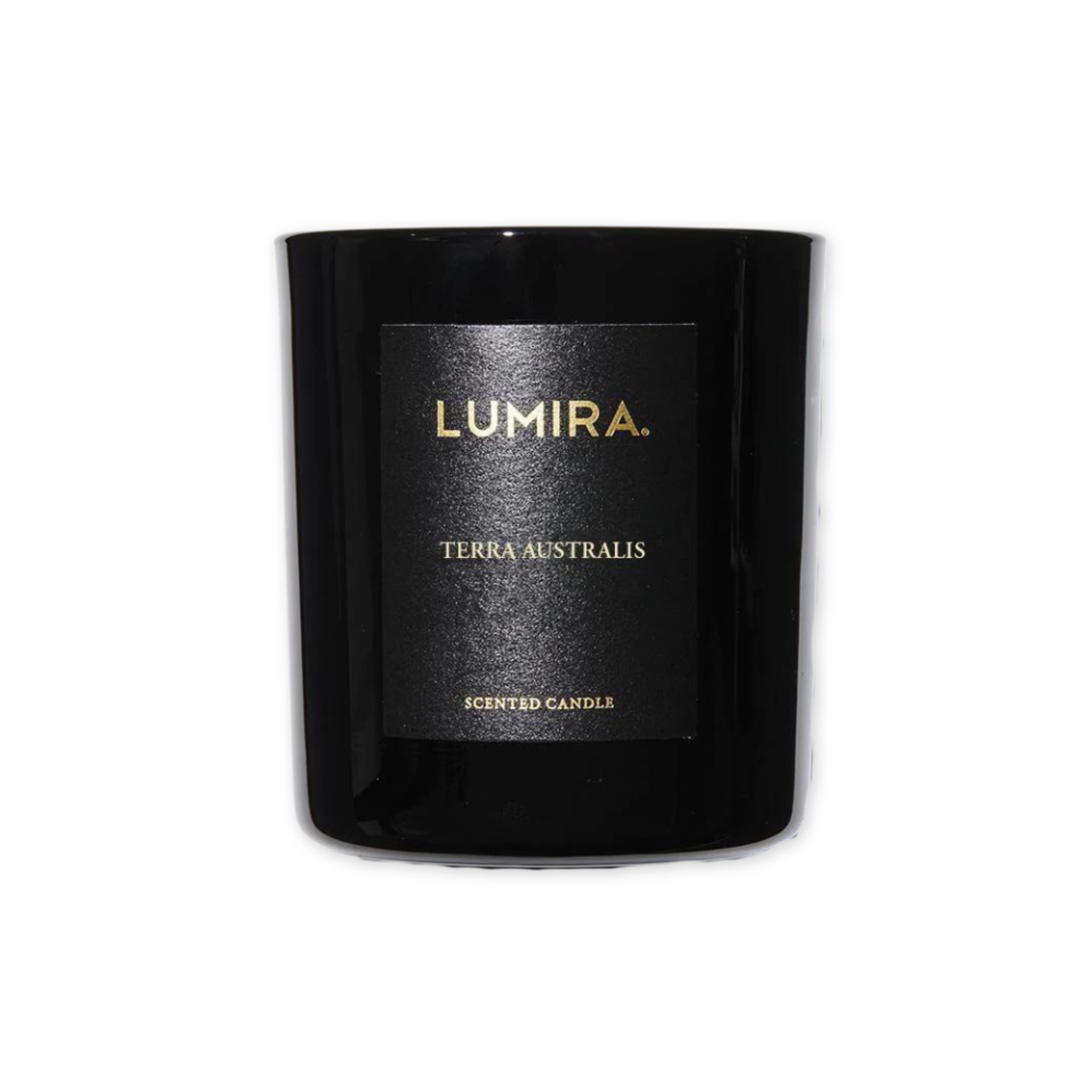 herbal tea and berry scented candle