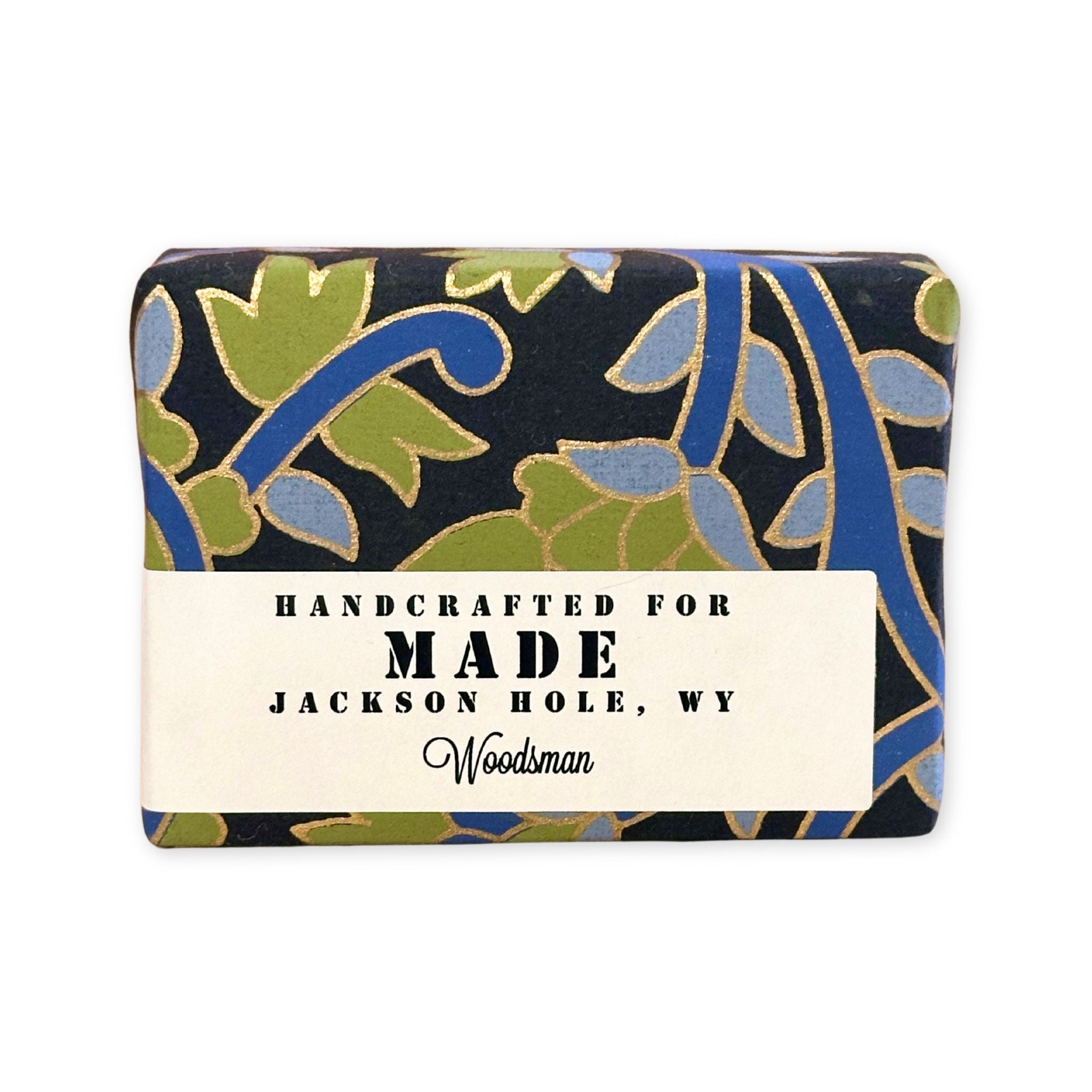 woods scented bar soap