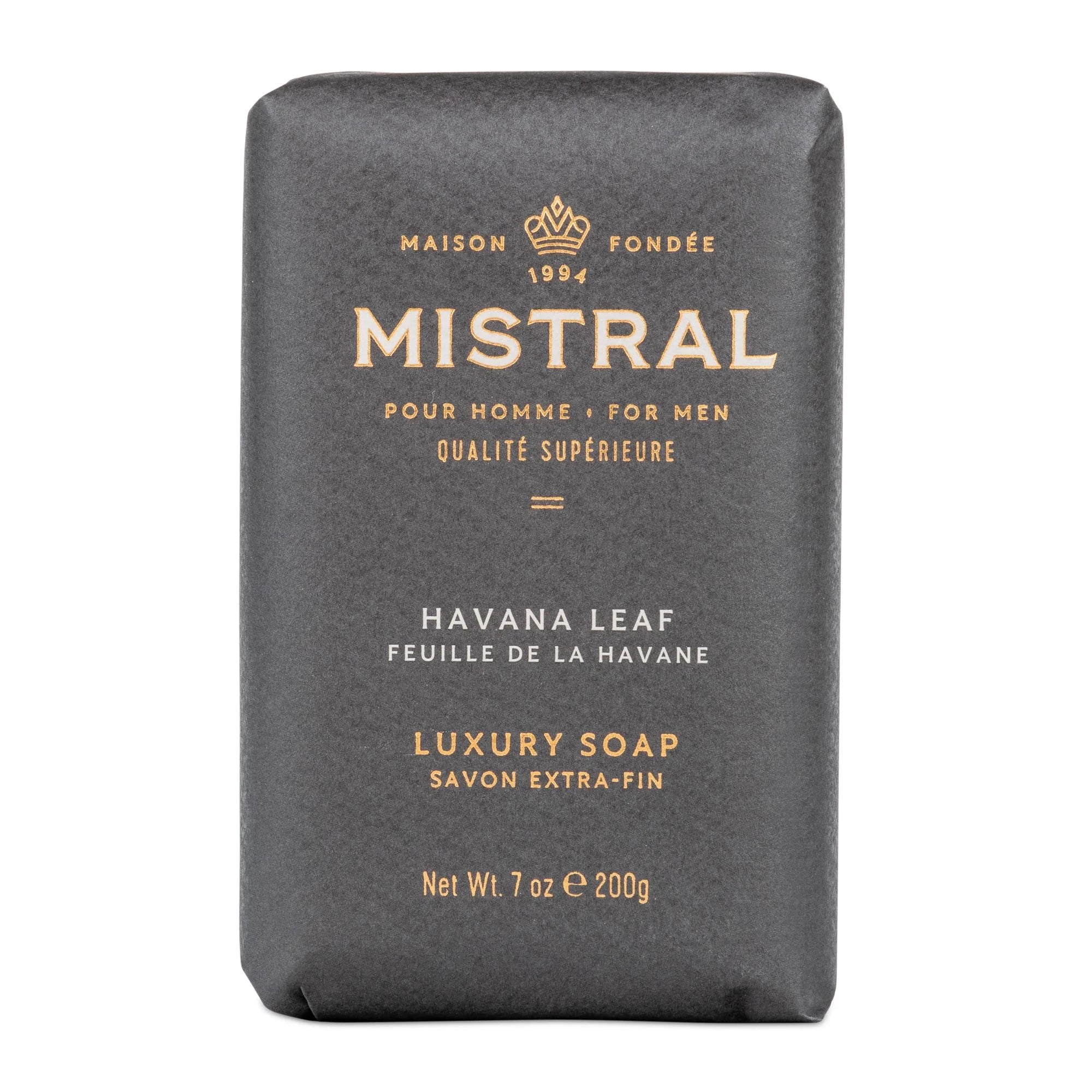 Mistral Bar Soap - Havana Leaf