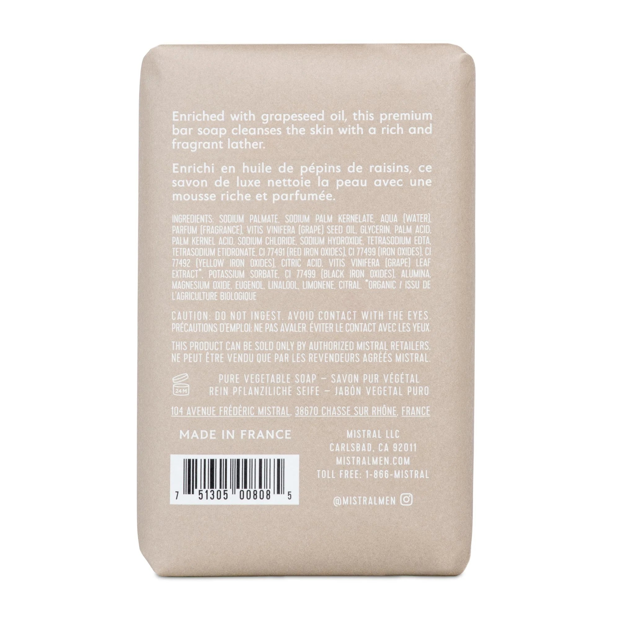 Mistral Bar Soap - Jakarta Clove