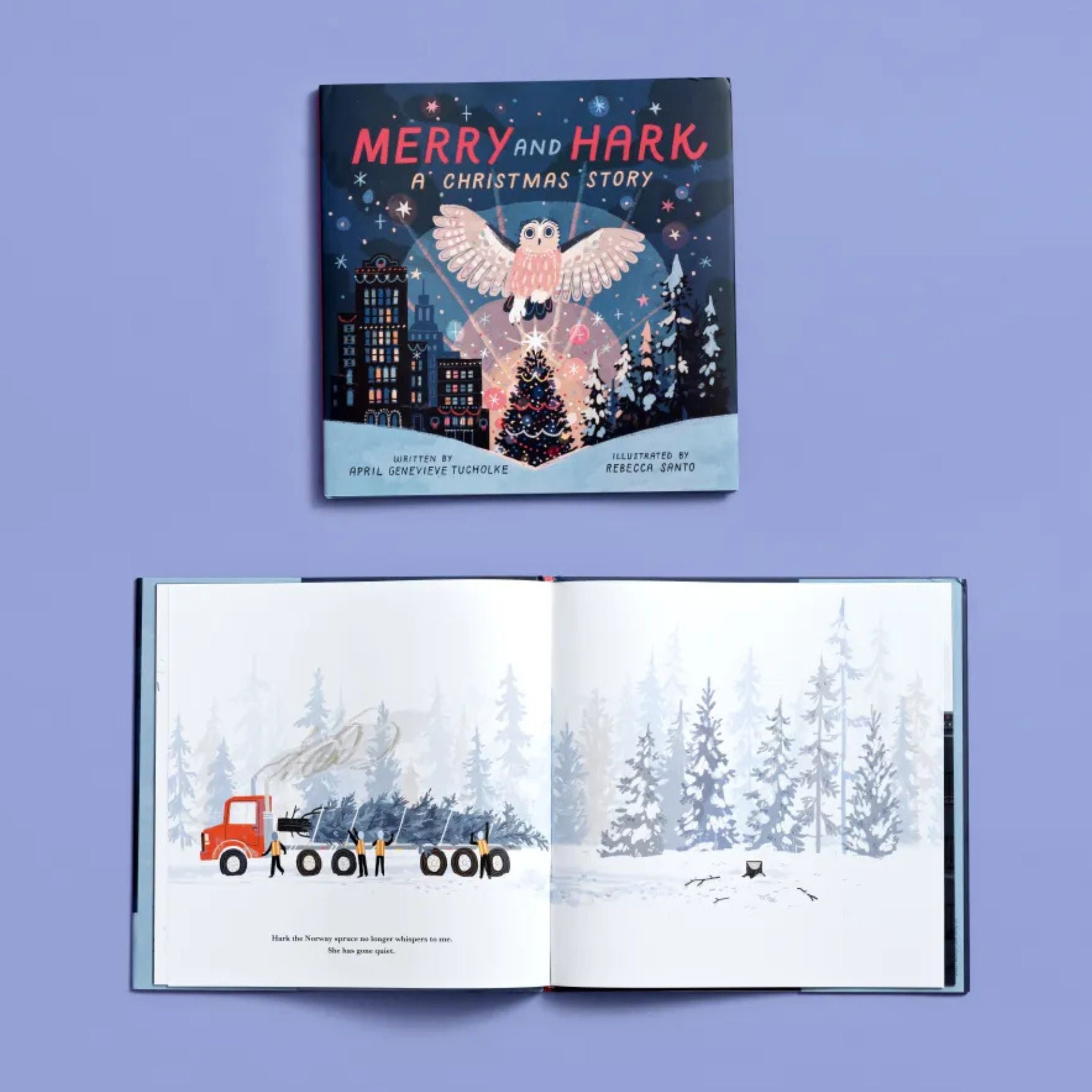 Inside of Christmas book