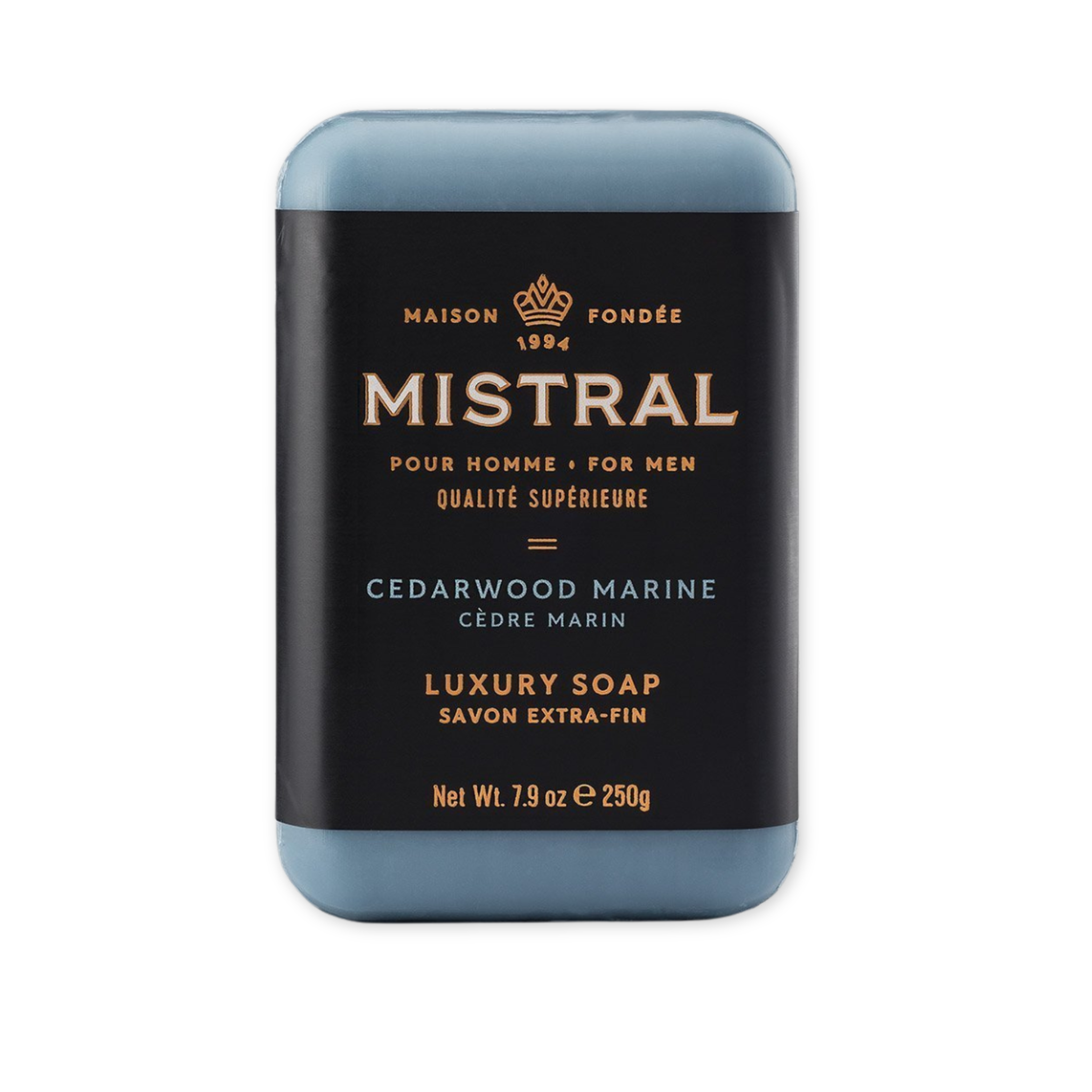 marine and pine scented bar soap