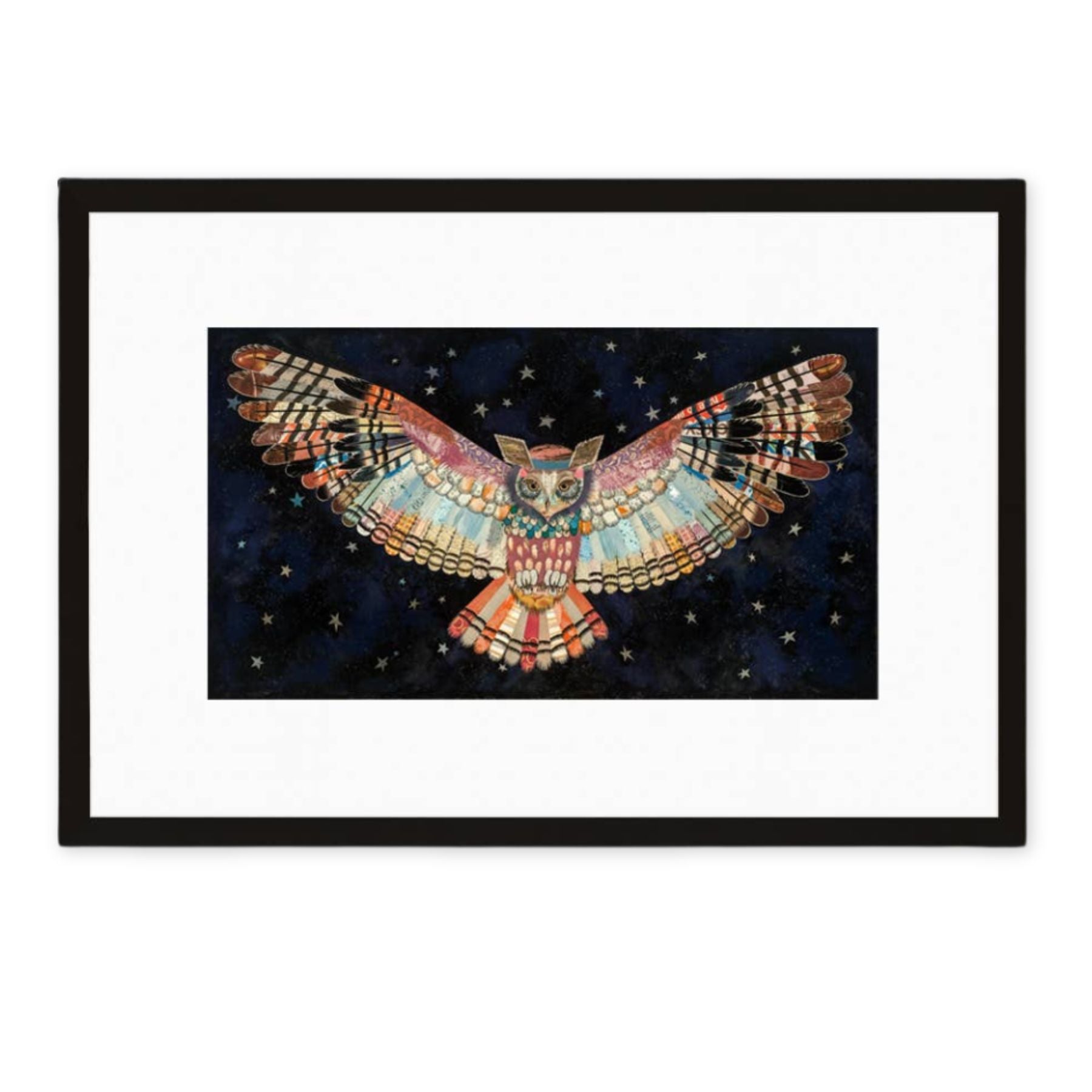 Framed Print of an Owl