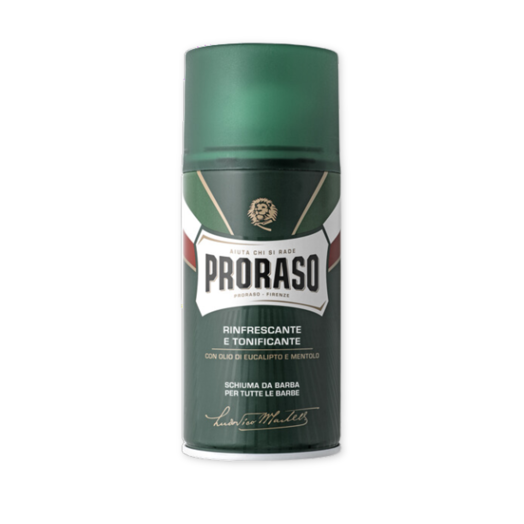 refreshing shaving cream with eucalyptus and menthol