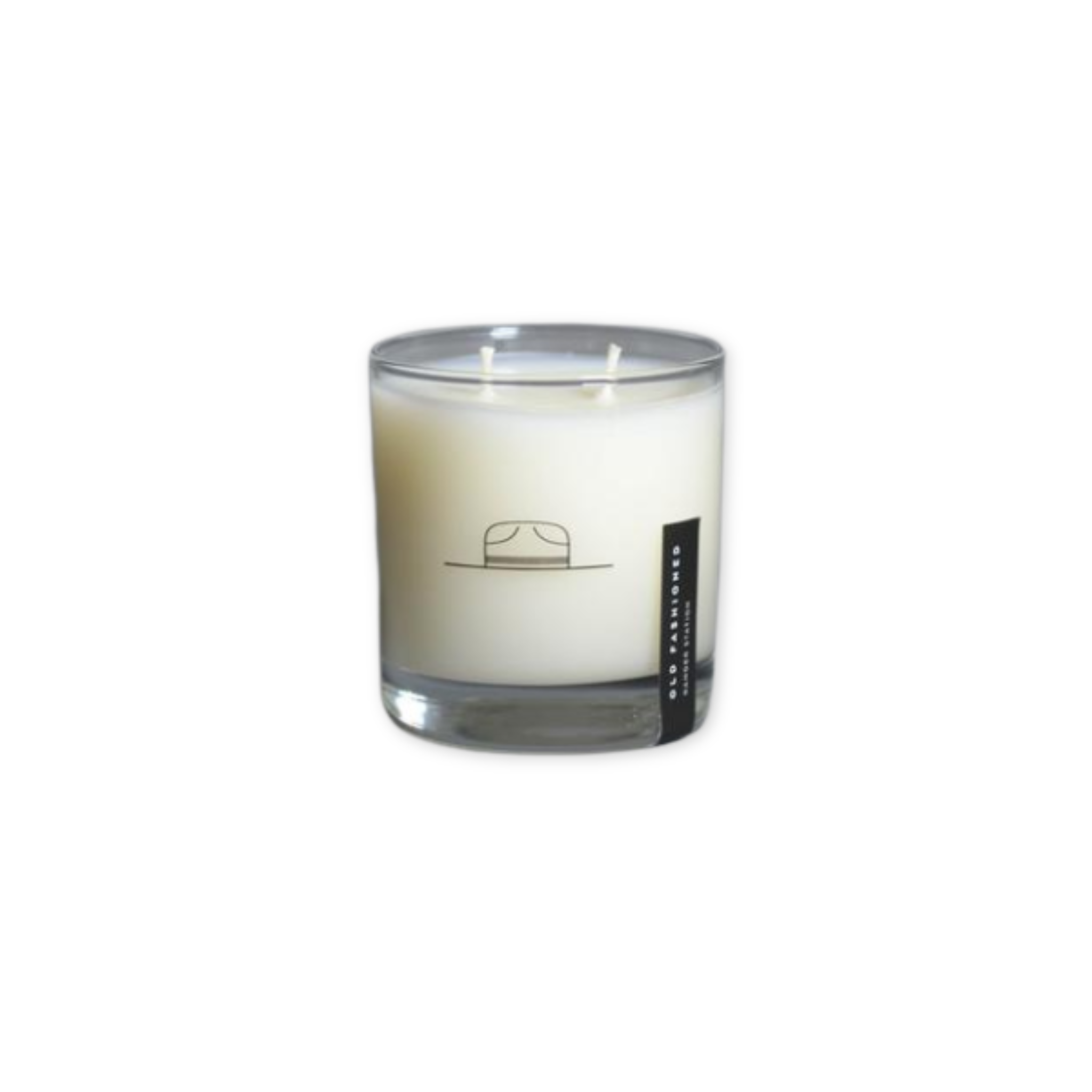 orange citrus scented candle