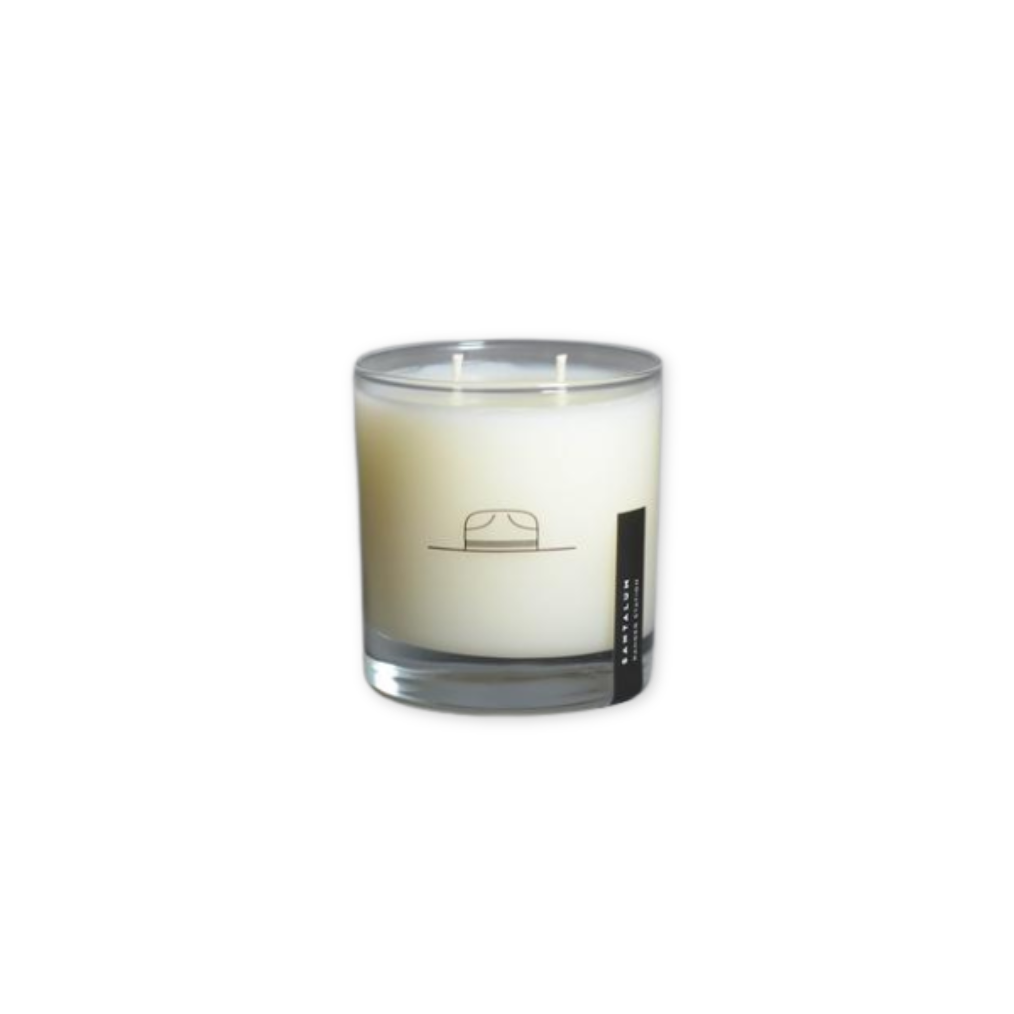 ambergris cedar and papyrus scented candle
