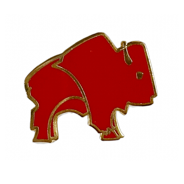 Bison Enamel Pin