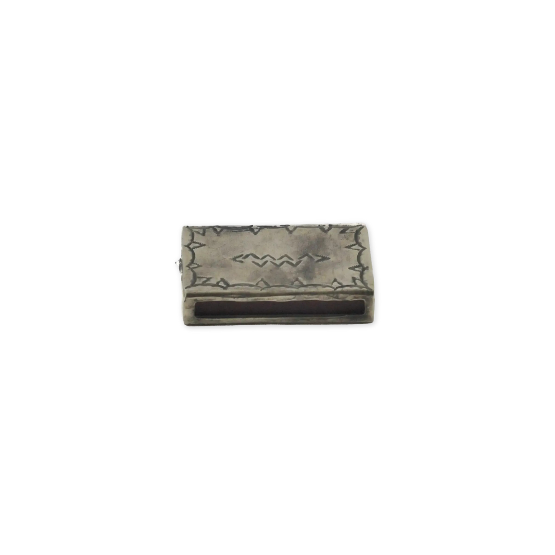 Sideview Silver Matchbox Cover