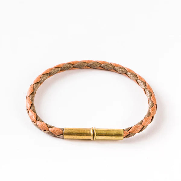 Flint Single Waxed Canvas Bracelet