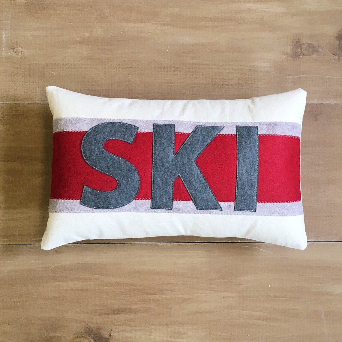 Ski Lumber Pillow