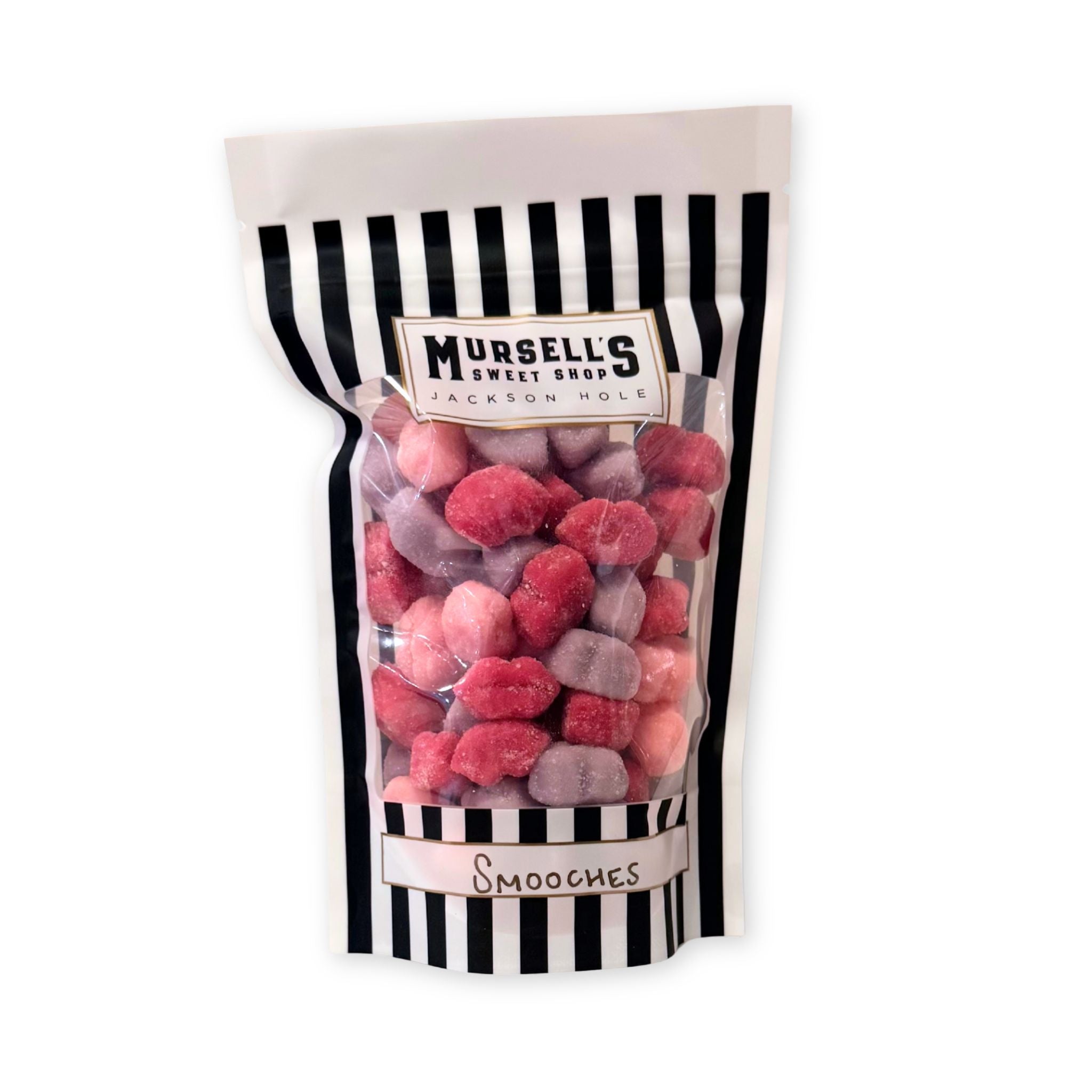 Bag of sour gummi lips.