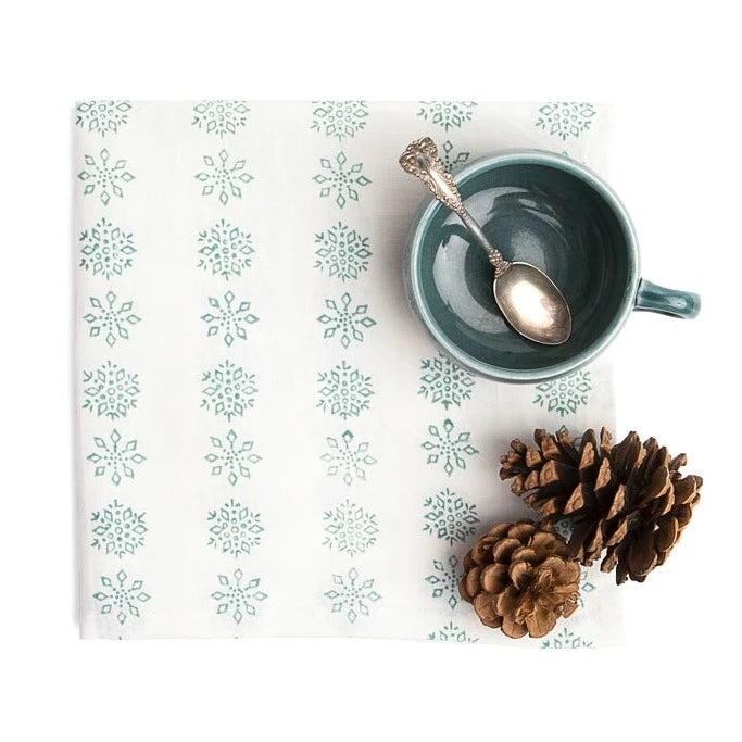 Falling Snowflake Napkins