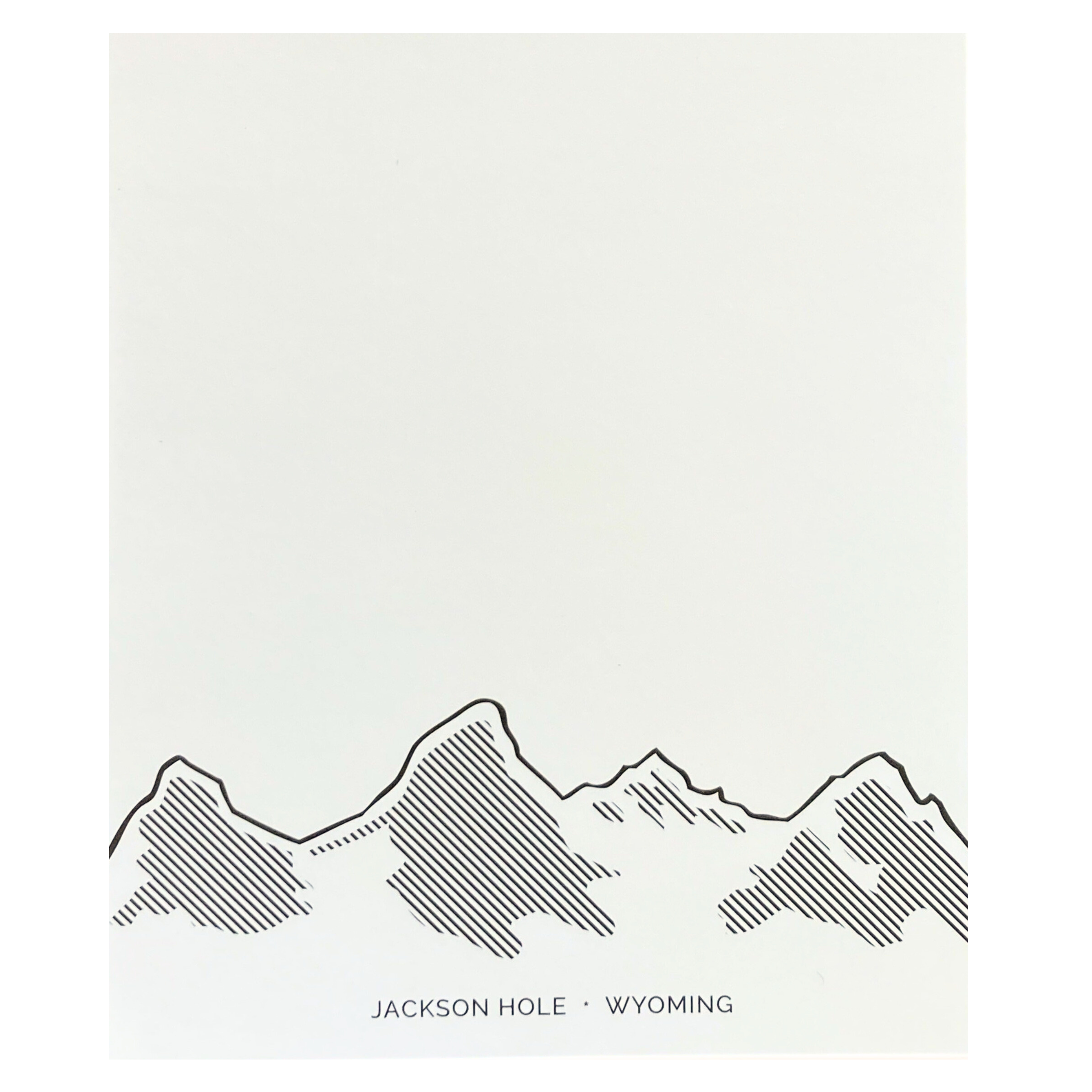 The Jackson Hole Notepad