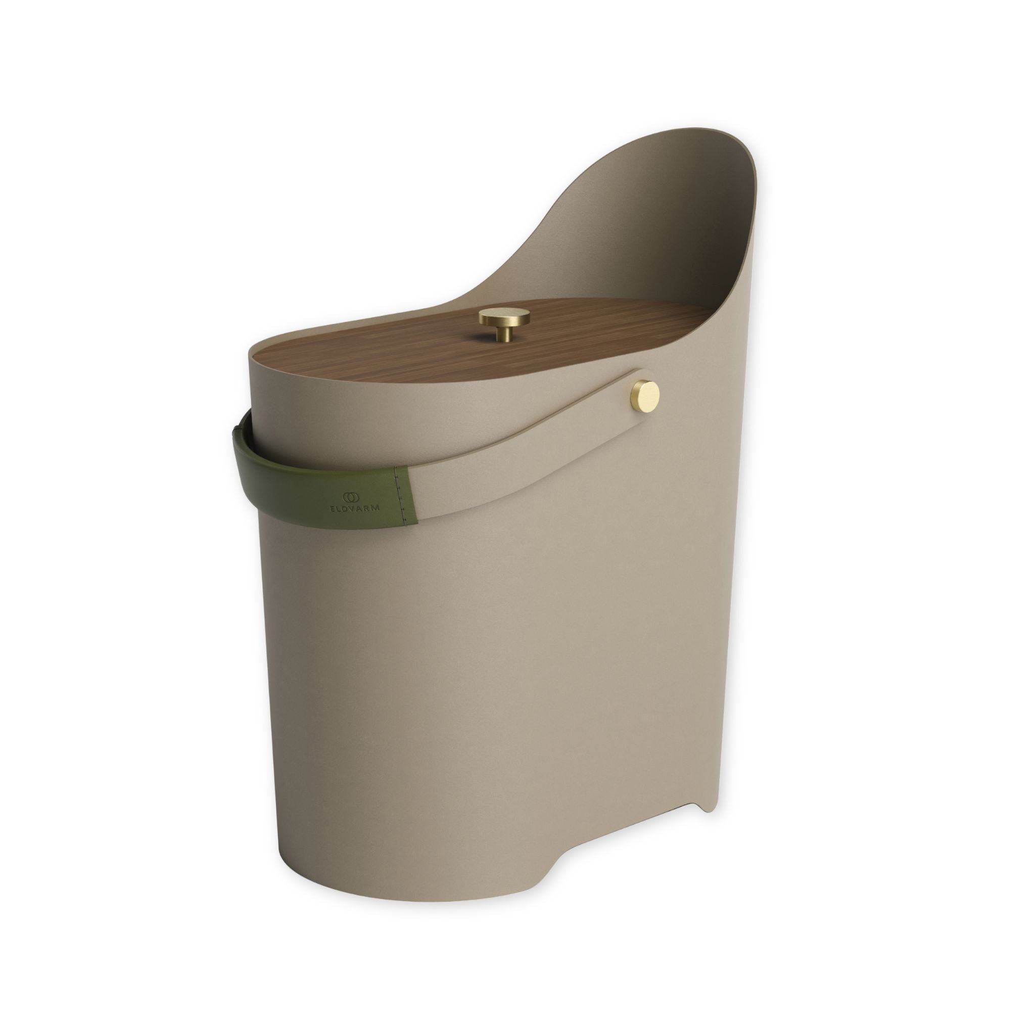 Ash & Kindling Basket - Olive