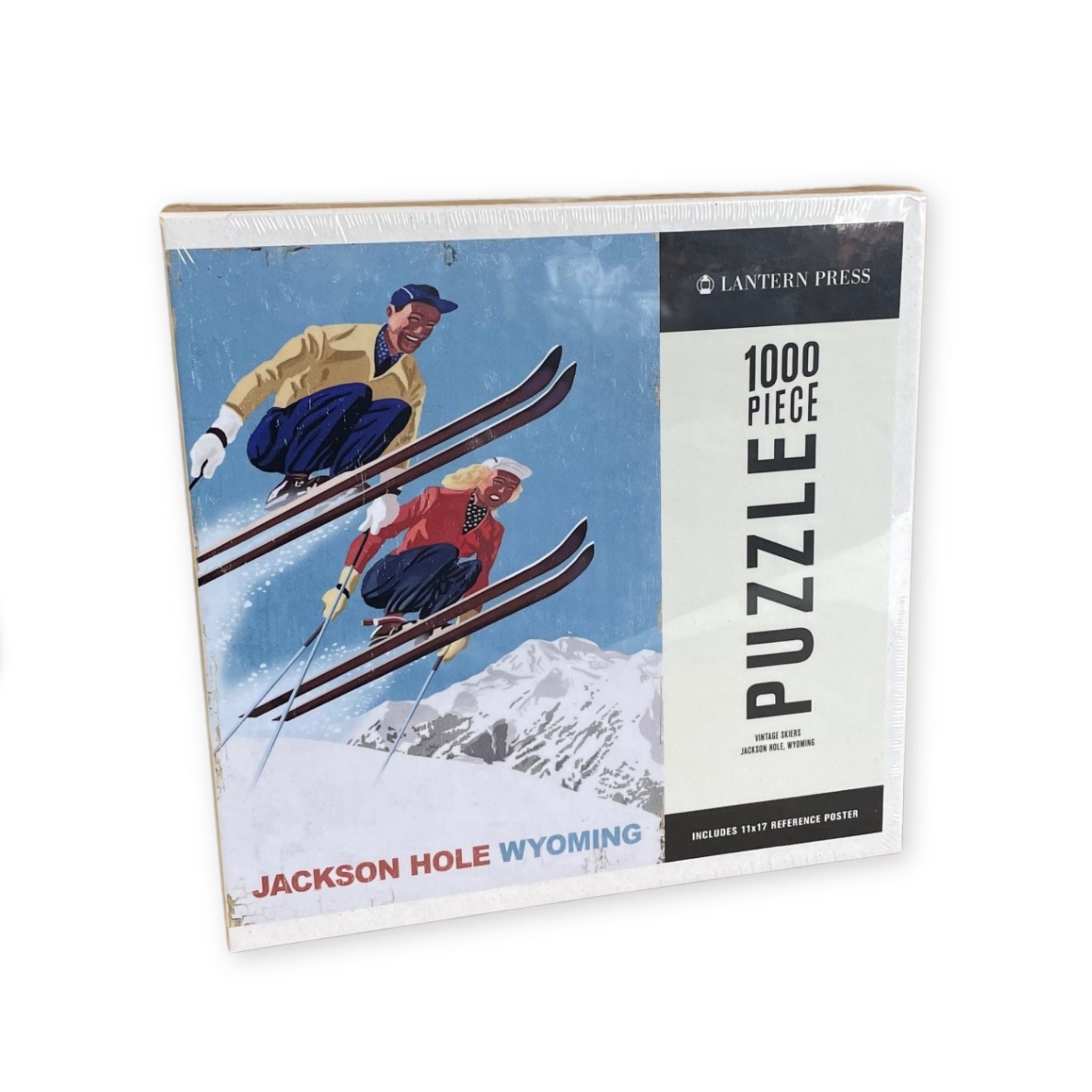 Jackson Hole Vintage Ski Puzzle