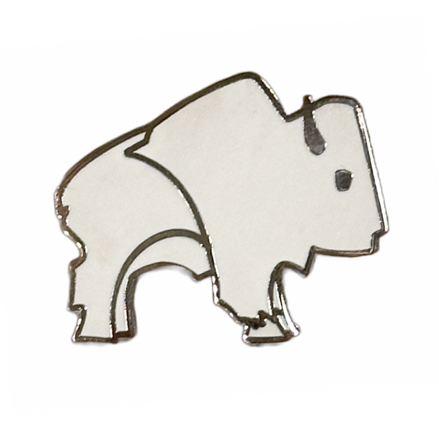 Bison Enamel Pin