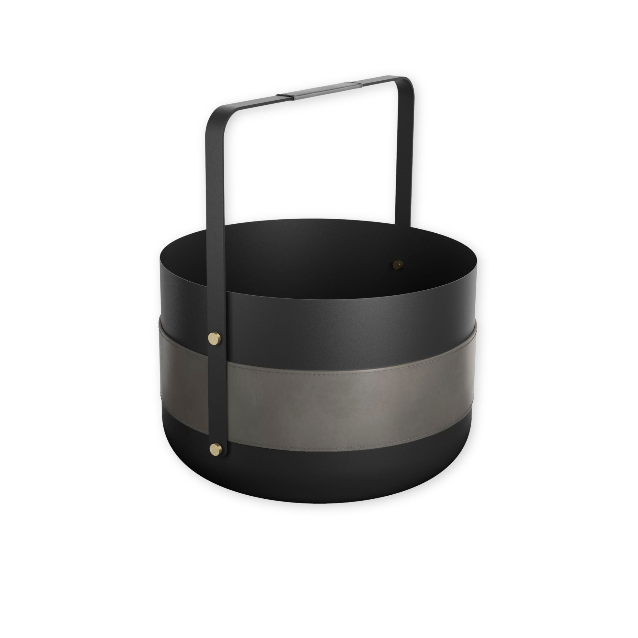 Wood Basket - Graphite