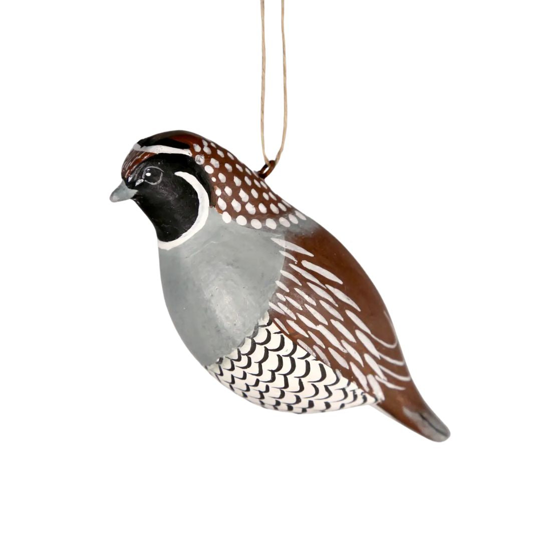 Wooden Bird Ornament