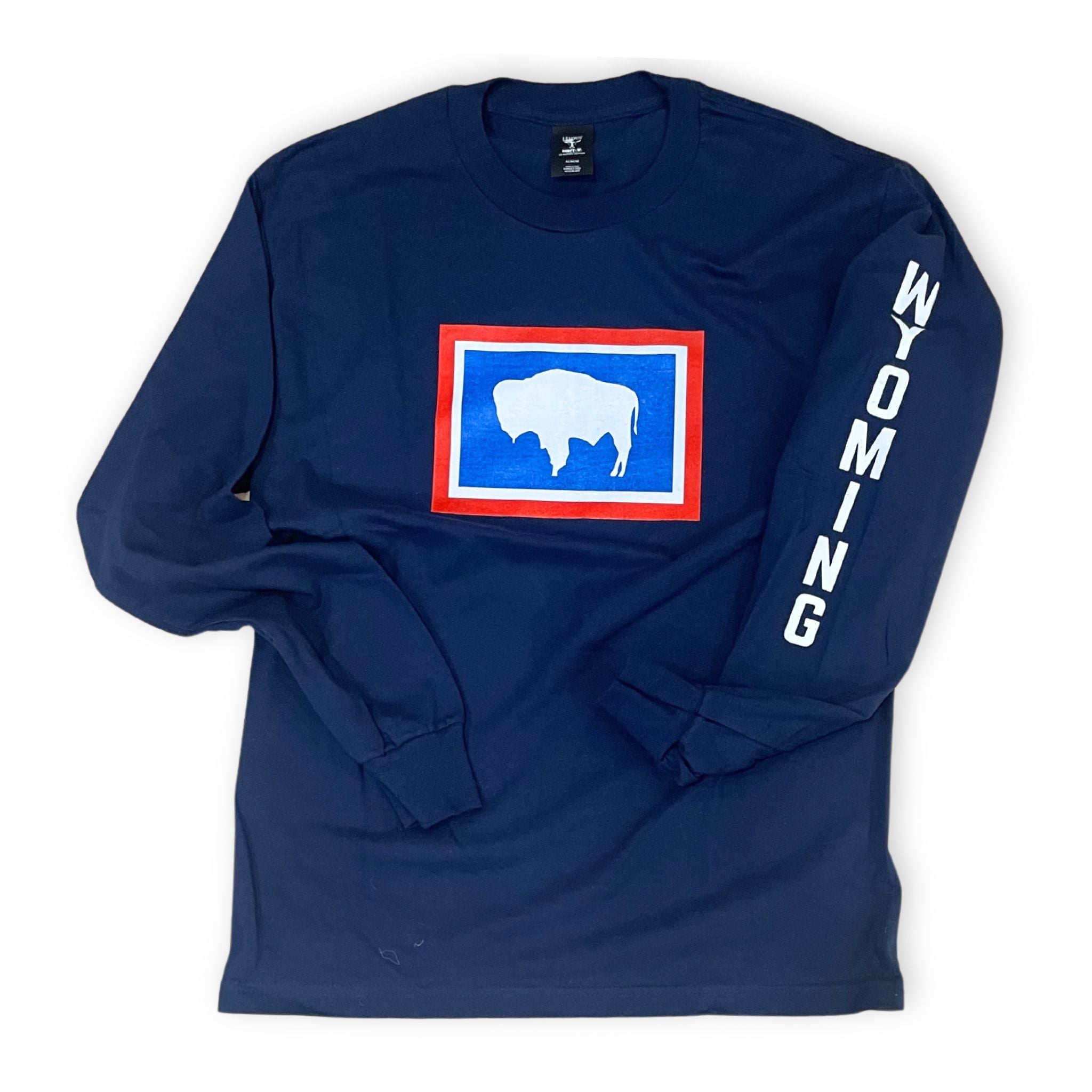 Wyoming Flag long sleeve shirt