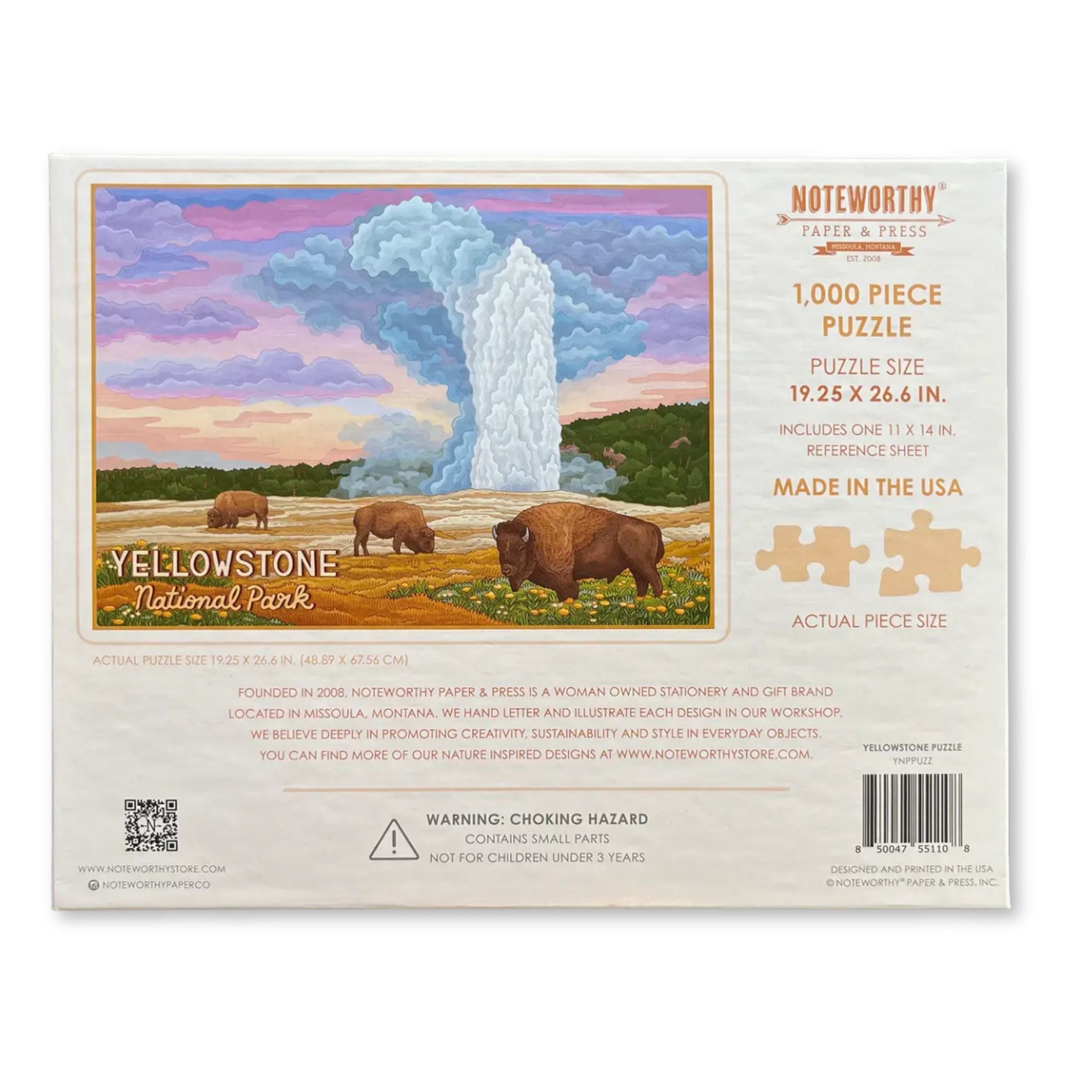 Yellowstone Puzzle